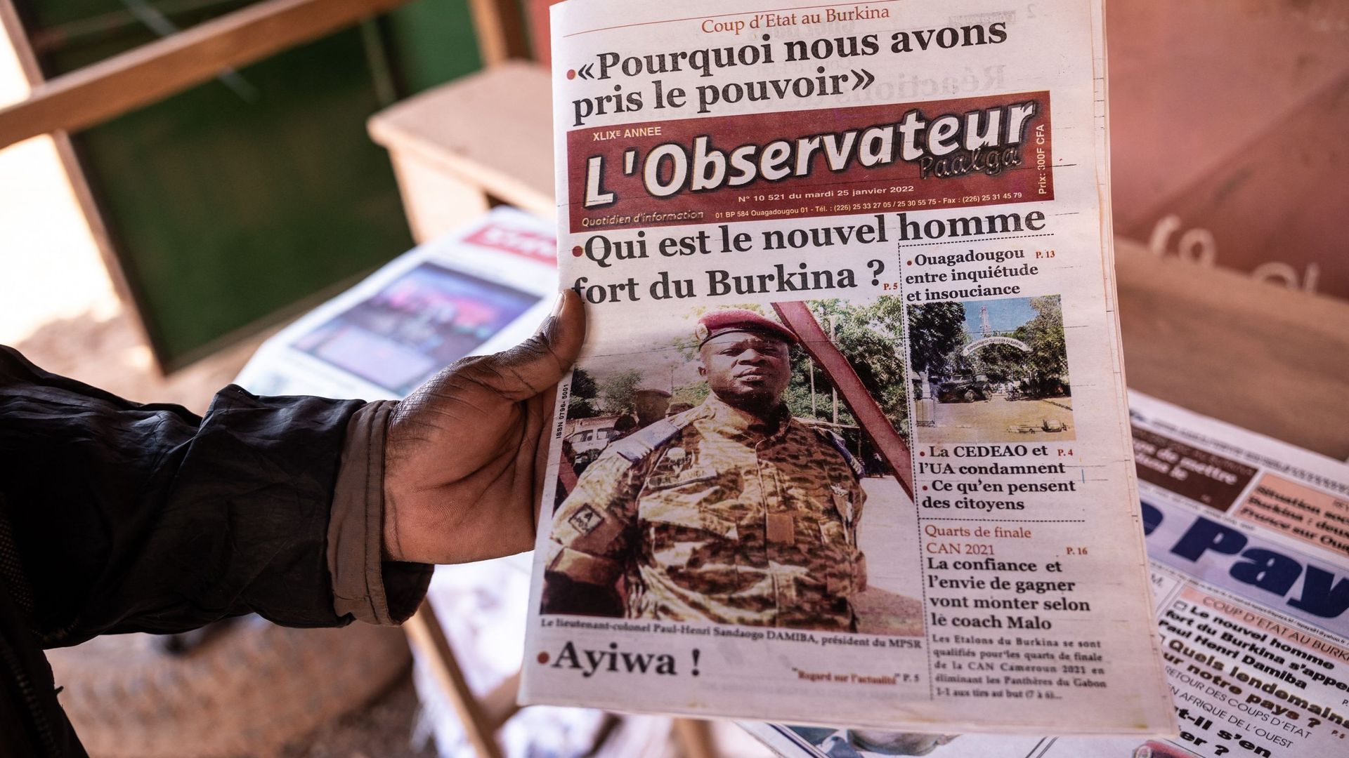 Le Burkina Faso a "plus que jamais besoin de ses partenaires", déclare le chef de la junte