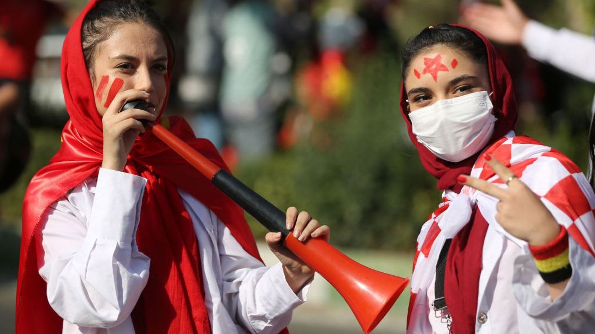 Iranian women allowed to attend football match