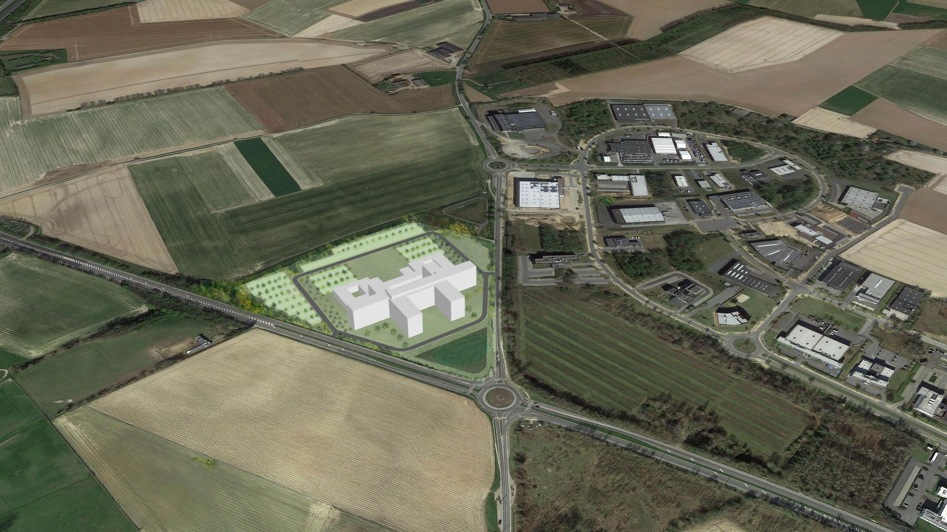 À Nivelles, le bien nommé Bois de l’hôpital accueillera la nouvelle structure.