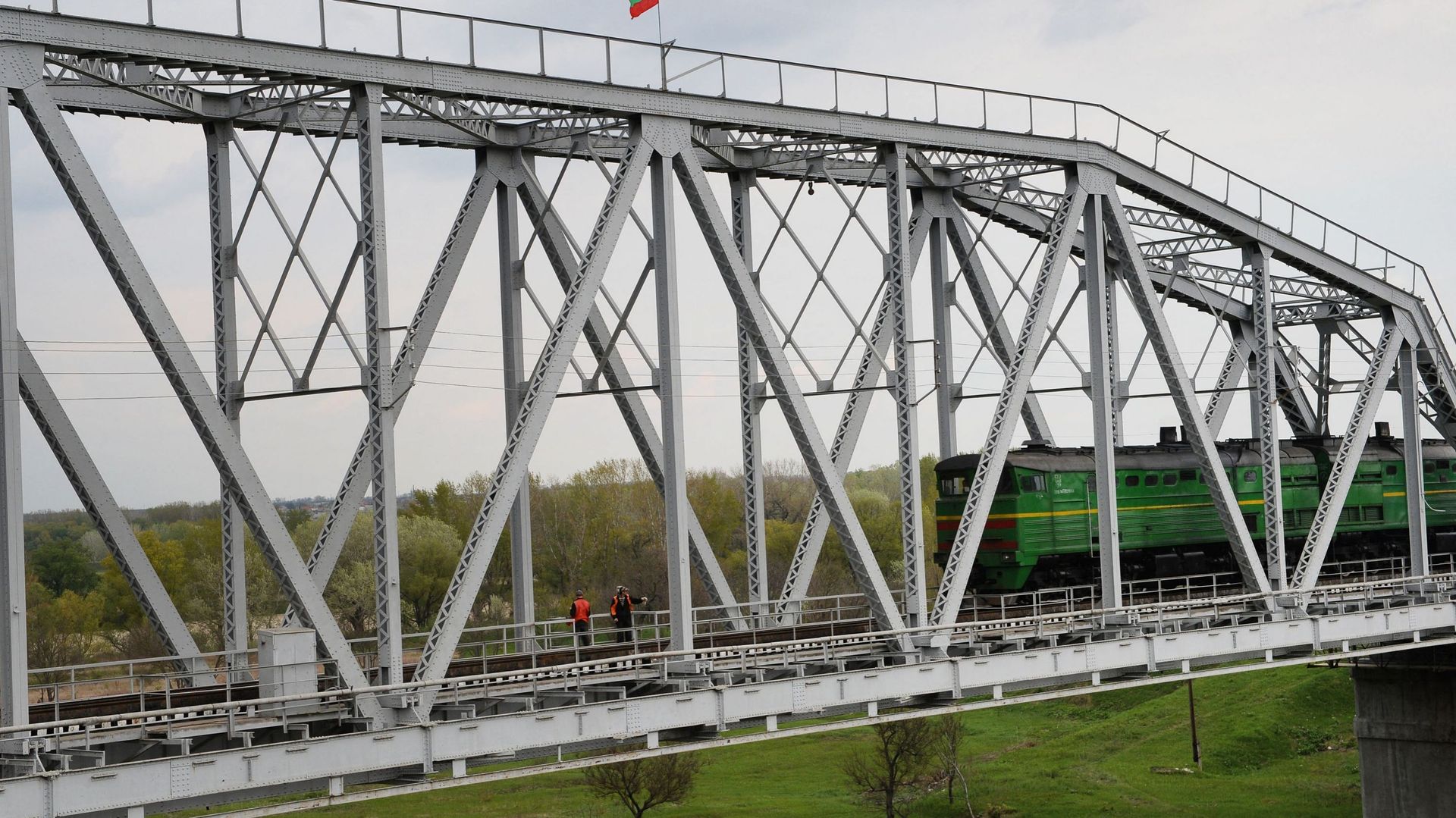 Un pont dans la région de Transnistrie
