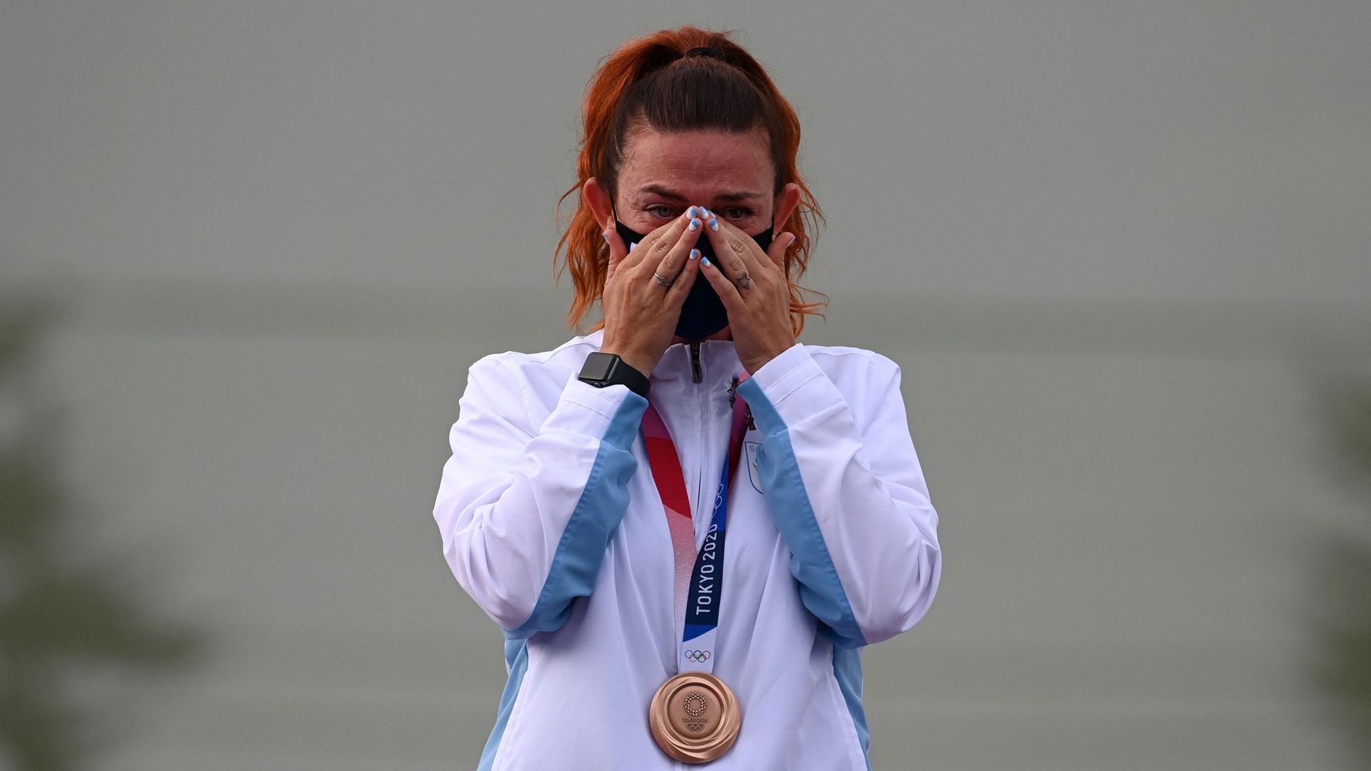 Alessandra Perilli a remporté la première médaille de l'histoire de Saint-Marin aux JO.