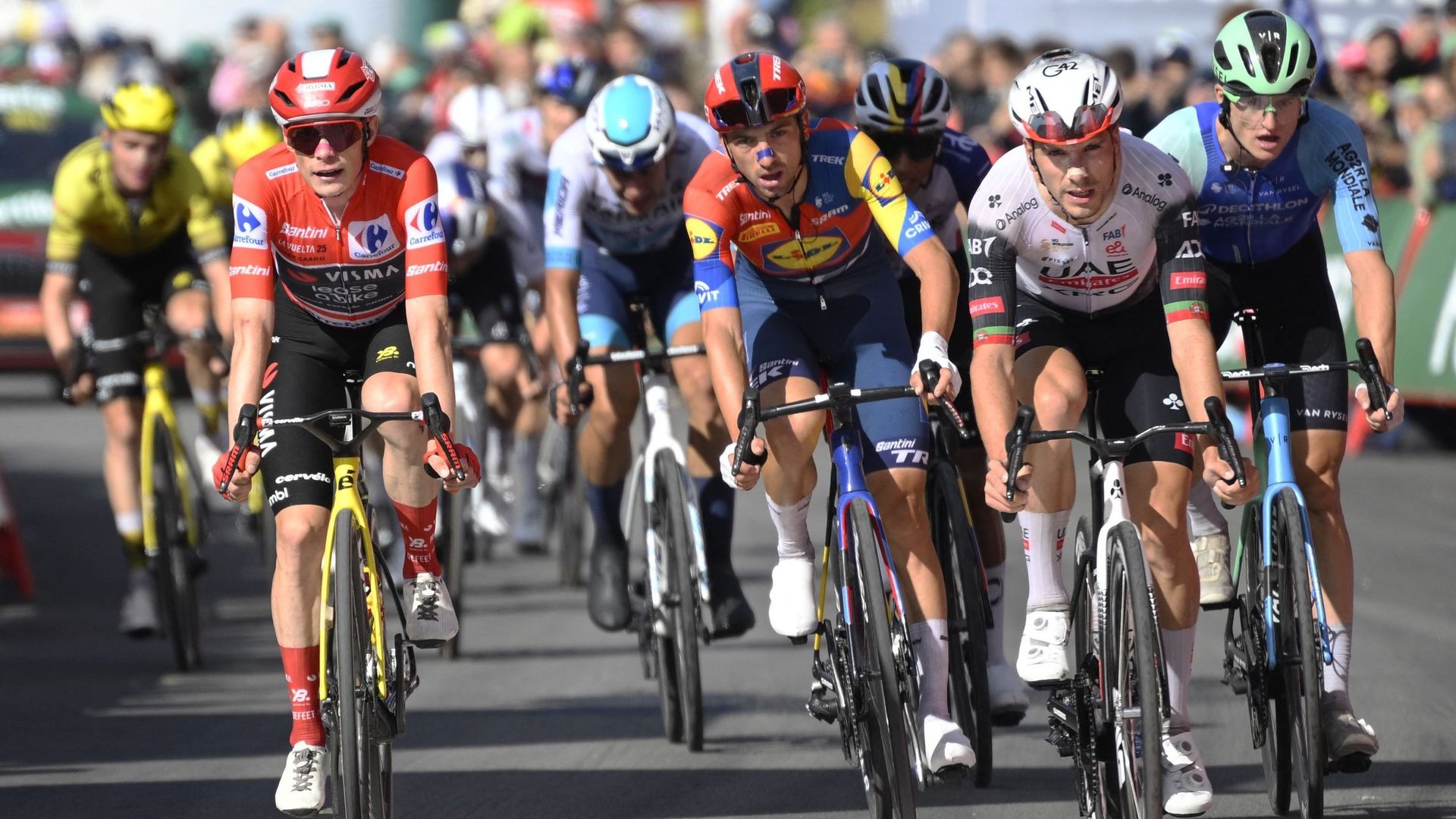Vuelta 2025 : Vingegaard pourrait retrouver son maillot rouge sur la 7e étape, avec une arrivée en altitude (Direct commenté dès 12h15)
