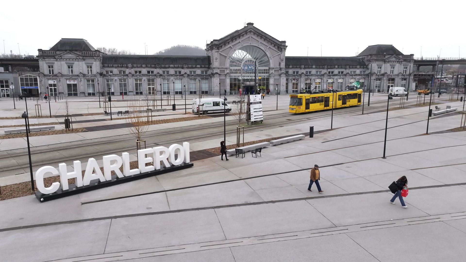 Manifestation du 14 octobre : record annoncé du nombre de manifestants au départ de la gare de Charleroi
