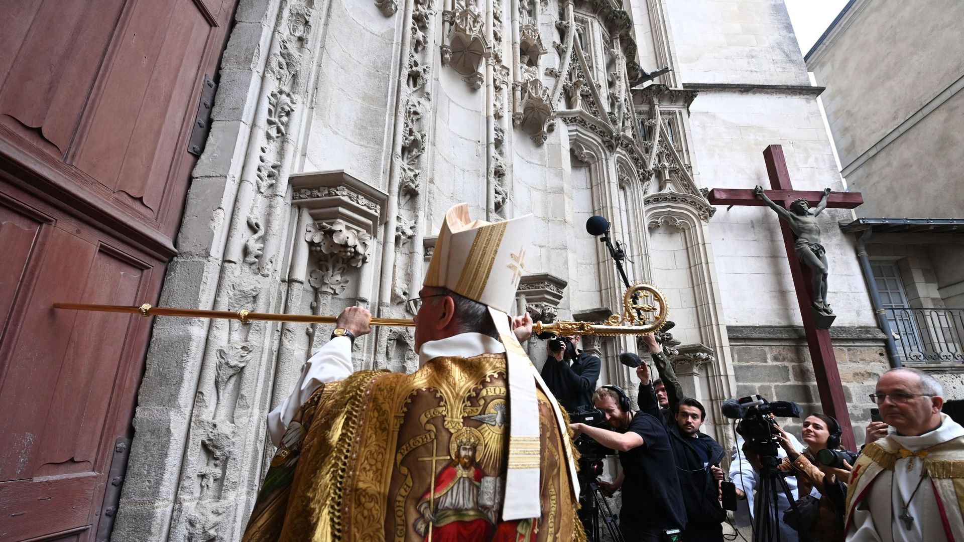 La cathédrale de Nantes a rouvert ses portes, cinq ans après l’incendie criminel