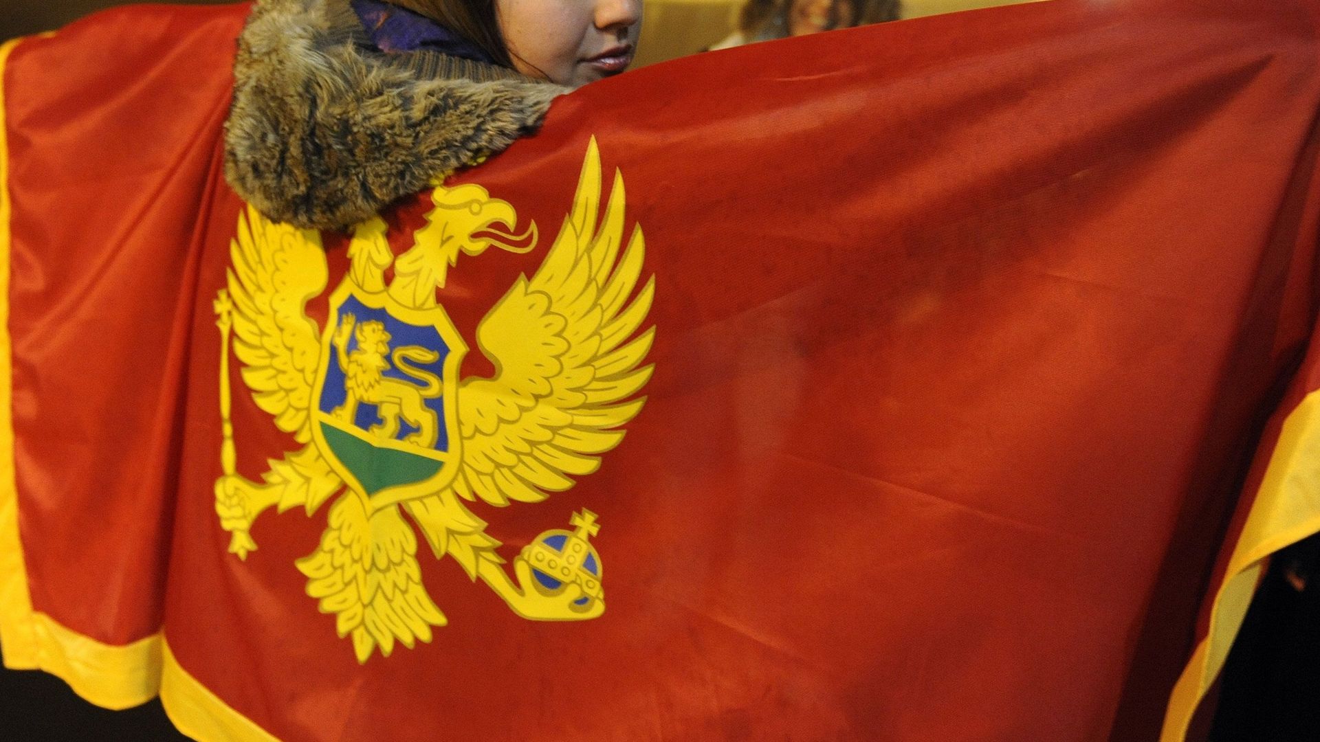 Le drapeau du Montenegro