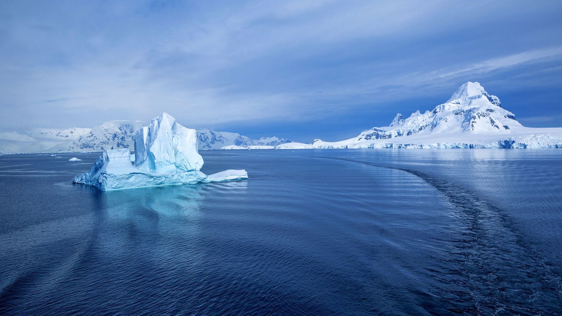 Pour l'Antarctique et le niveau des mers, chaque degré compte, selon une étude.