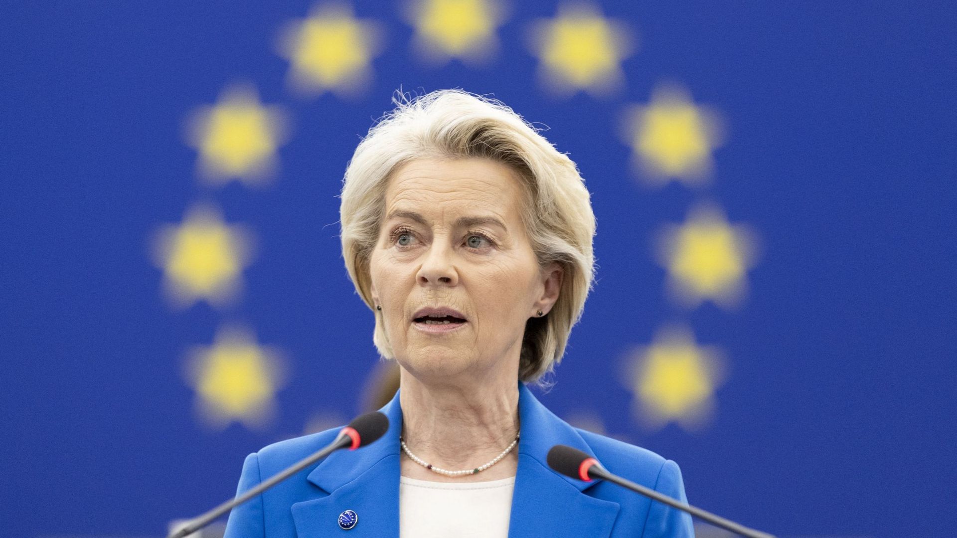 L’Europe "doit répondre" face à la "guerre hybride" menée par la Russie, estime Ursula von der Leyen