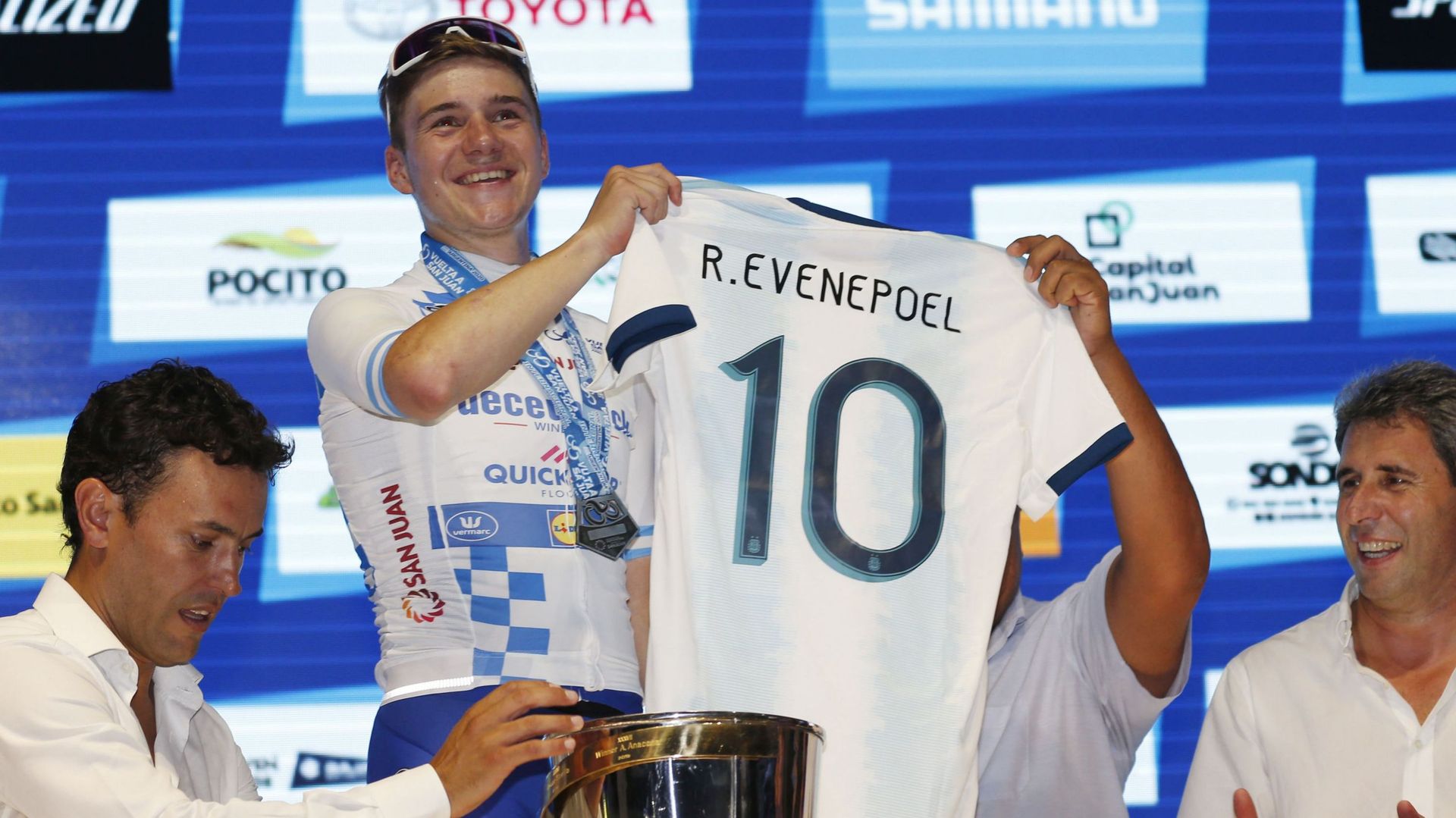 Remco Evenepoel vainqueur du Tour de San Juan