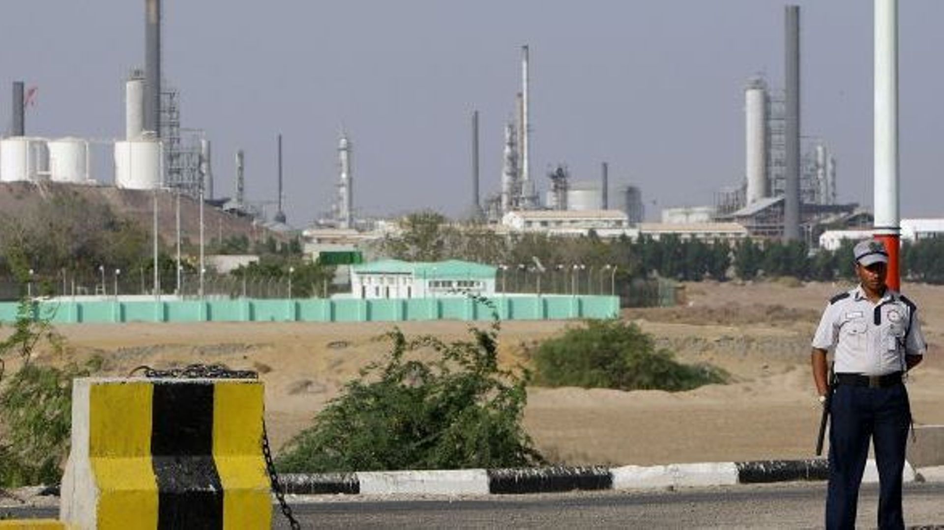 Raffinerie de pétrole à Aden 