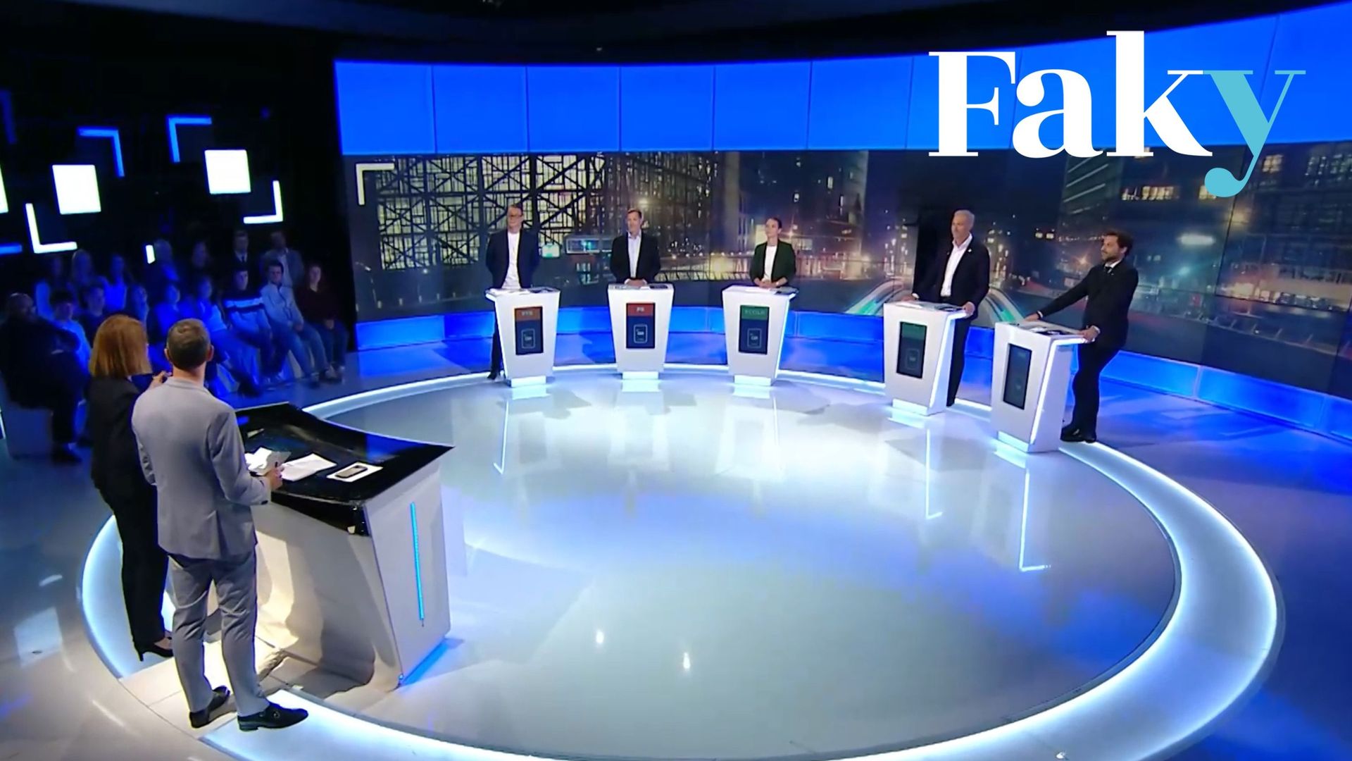 Nous avons vérifié 10 affirmations des 5 présidents et co-présidente de parti du débat de la RTBF