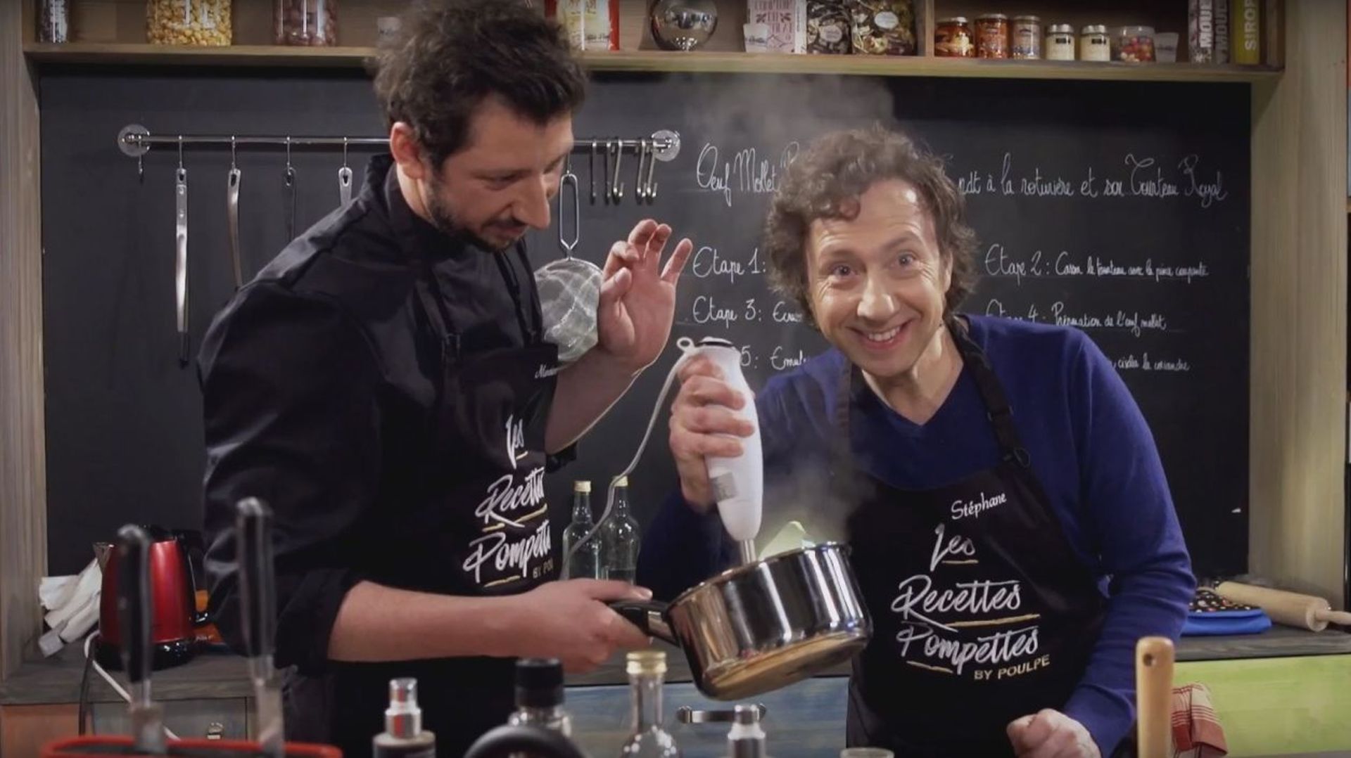 Guillaume Canet très très saoûl dans Les Recettes pompettes - RTBF Actus