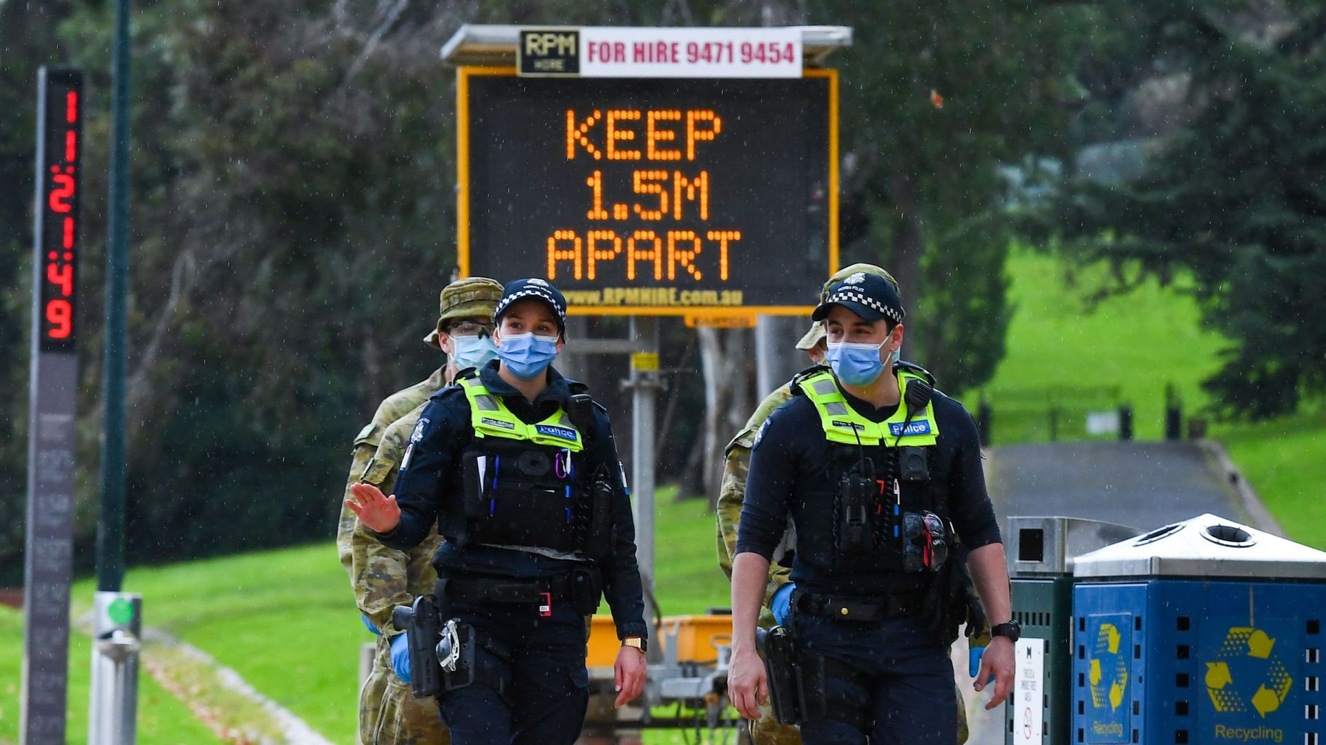L'Etat du Victoria, dont Melbourne est la capitale, est l'épicentre de la deuxième vague épidémique qui sévit en Australie.