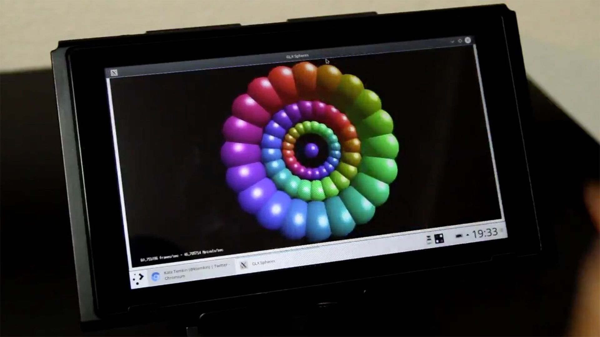 Quand la Nintendo Switch se transforme en tablette Linux