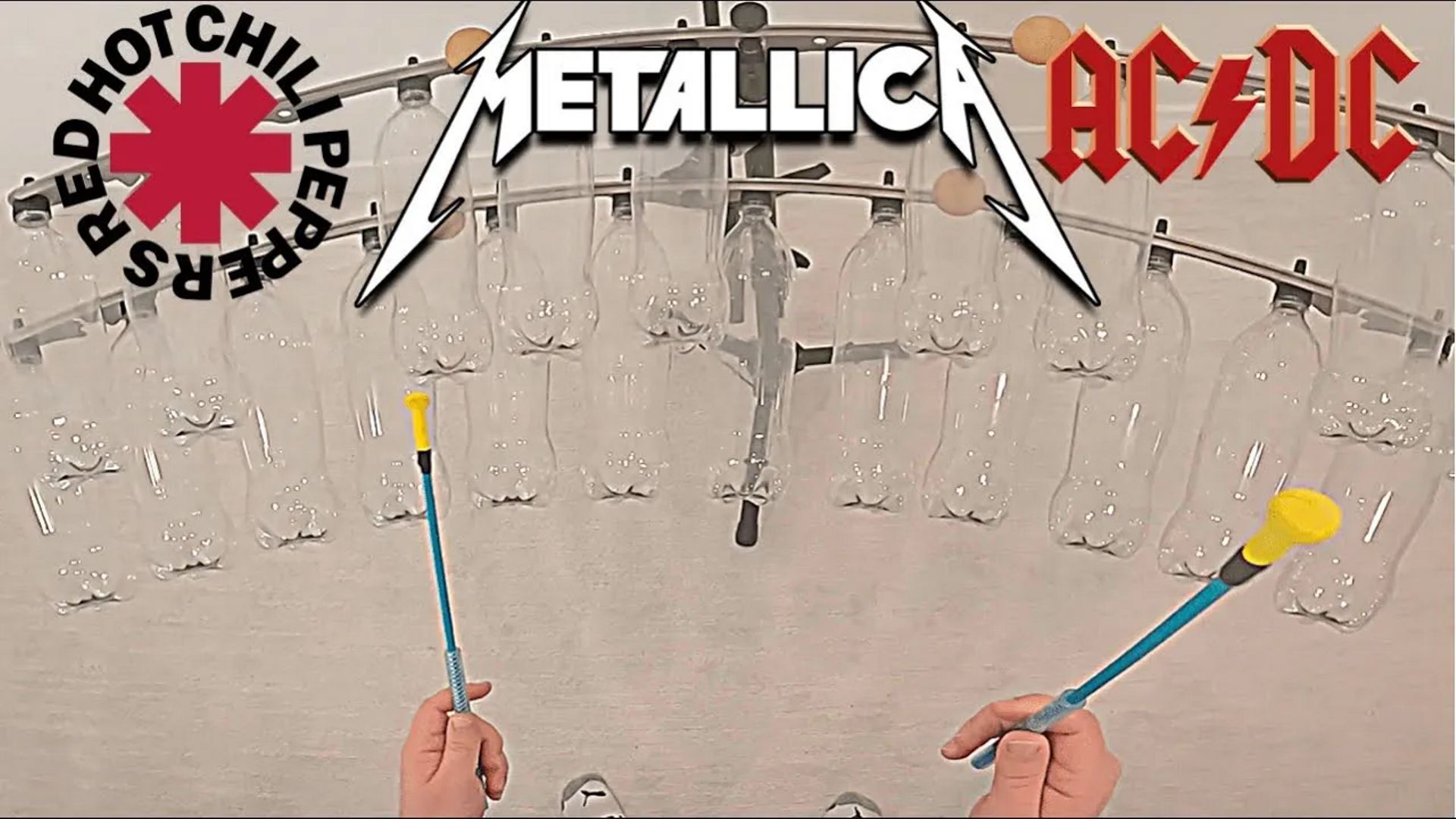 Regardez ces classiques de Metallica, AC/DC et Iron Maiden repris uniquement à l'aide de percussions étonnantes
