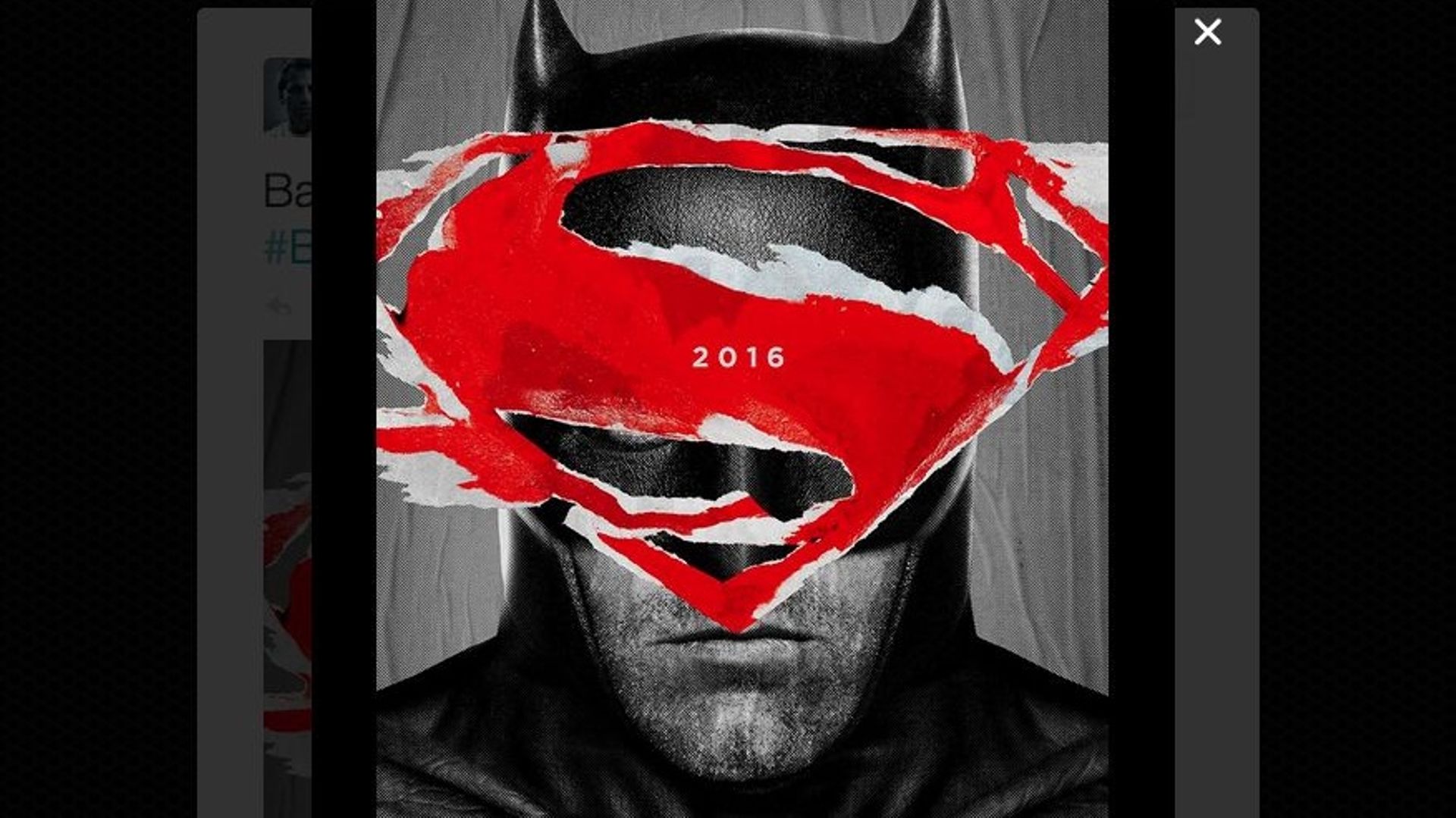 "Batman v Superman : Dawn of Justice" : deux affiches révélées