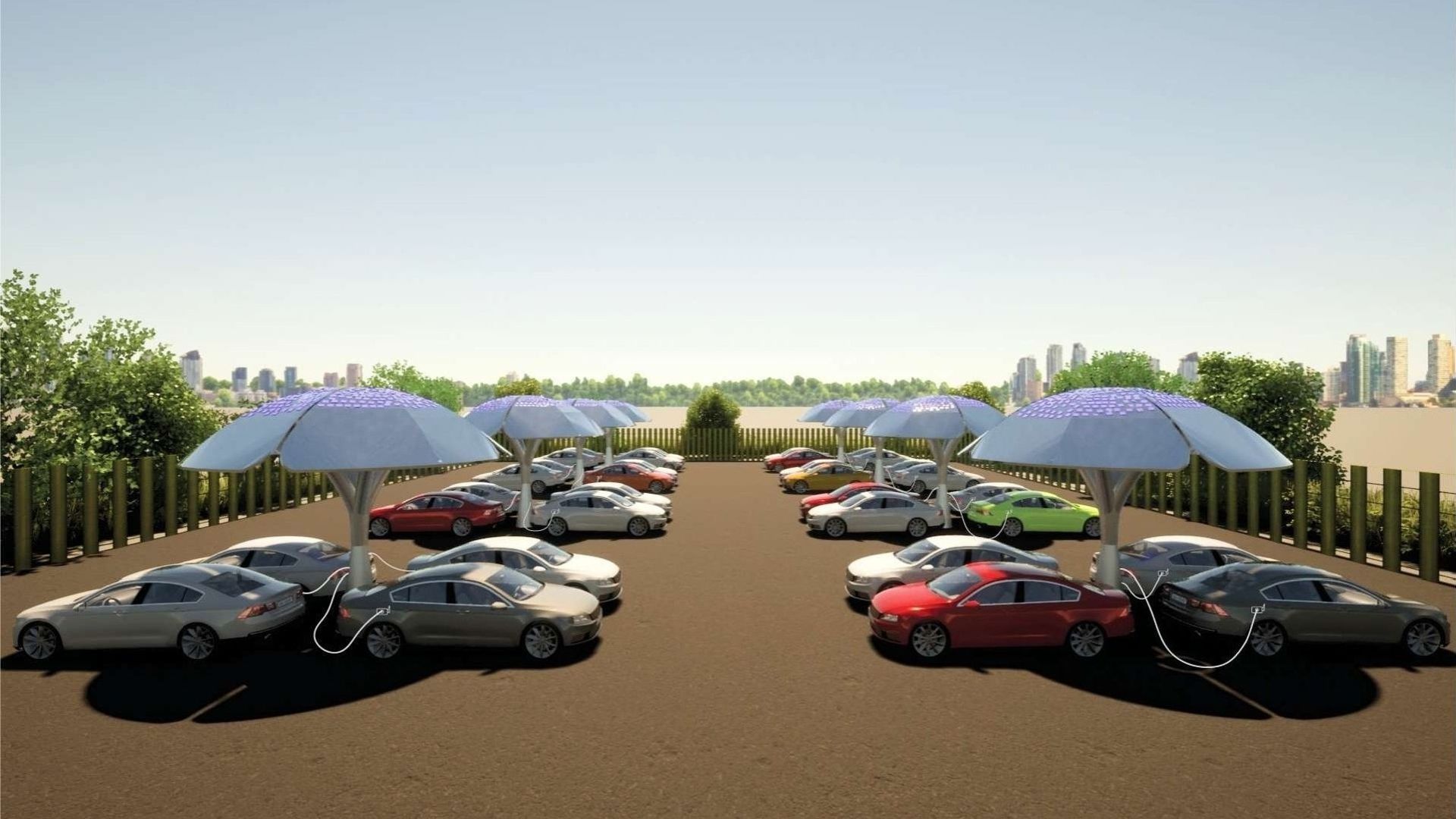 Des arbres solaires pour alimenter sa maison ou recharger sa voiture électrique.