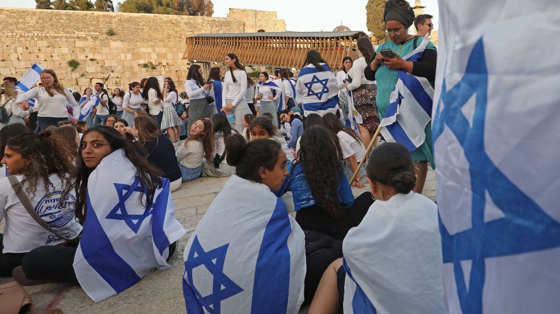 La "Marche des drapeaux" à Jérusalem