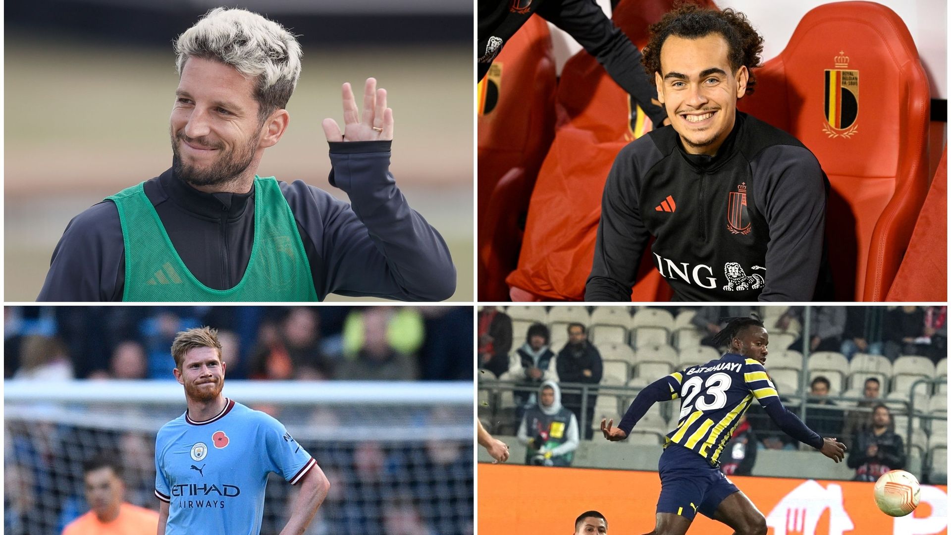 Les Diables sont désormais prêts à rejoindre l'équipe nationale en vue de la Coupe du monde. 