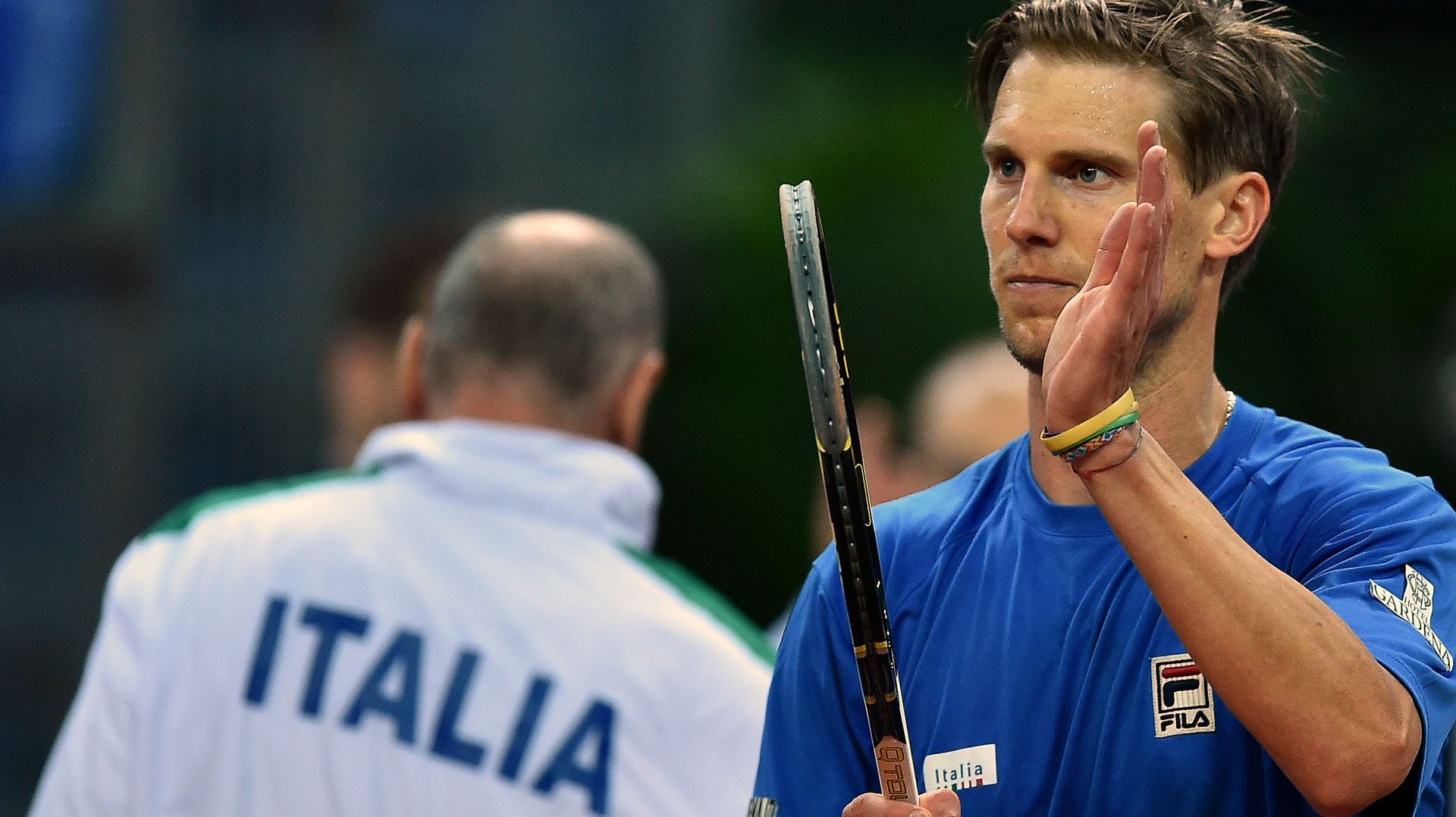 Coupe Davis: L'Italie élimine la Suisse et va en quarts