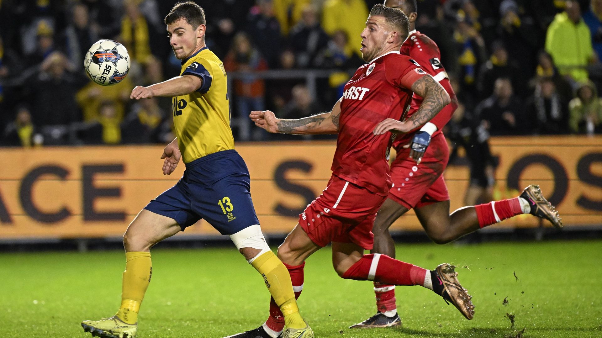 L'Union ne pourra plus compter sur Dante Vanzeir, buteur lors du dernier match contre l'Antwerp, ce mercredi soir en Coupe de Belgique.