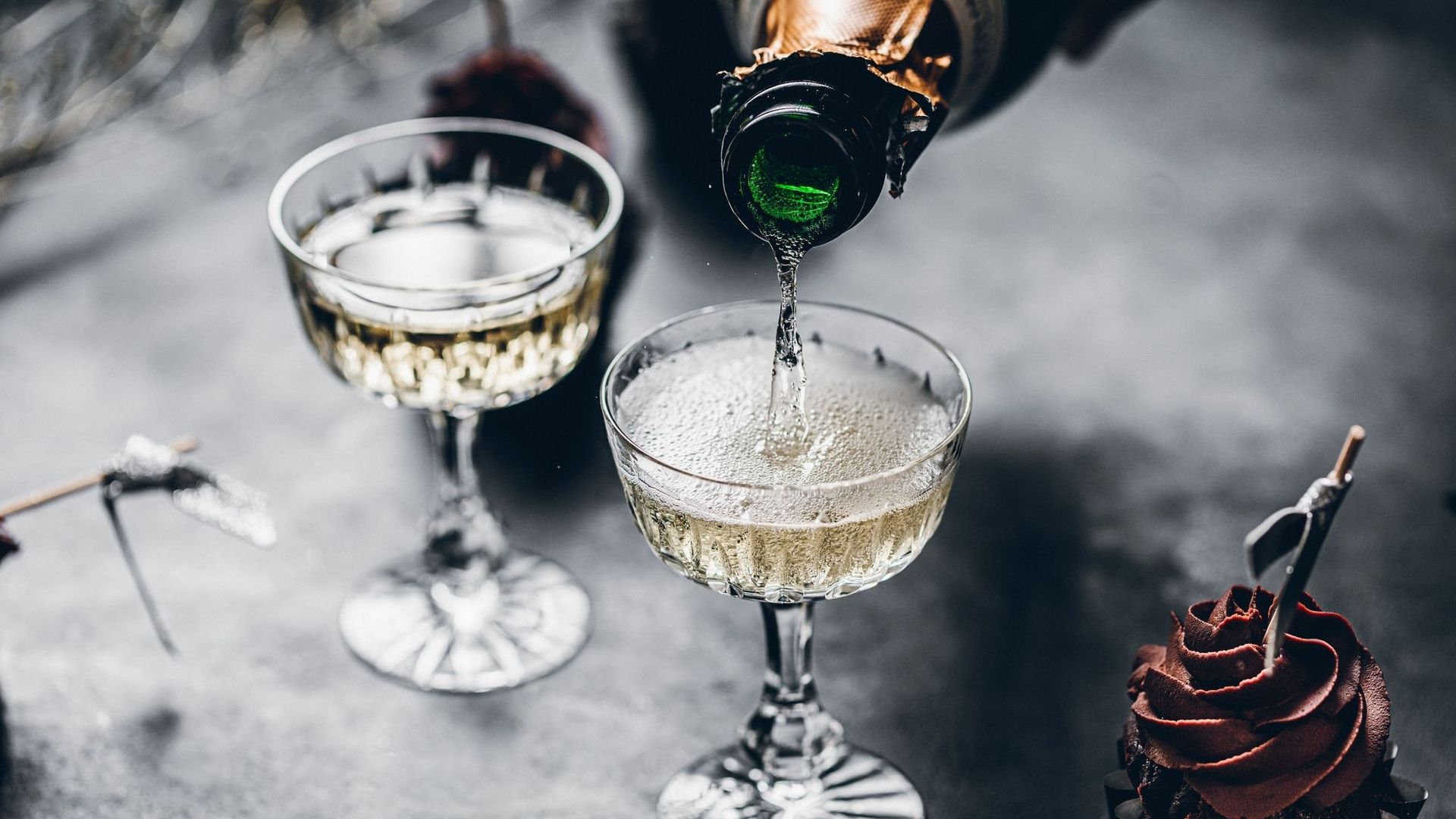... et même du champagne !