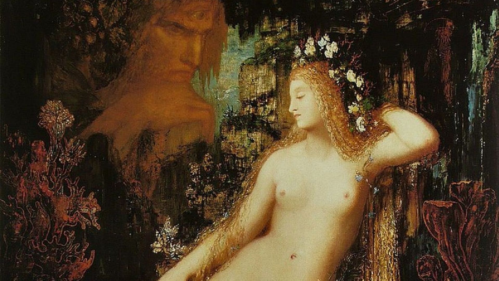 Galatée par Gustave Moreau