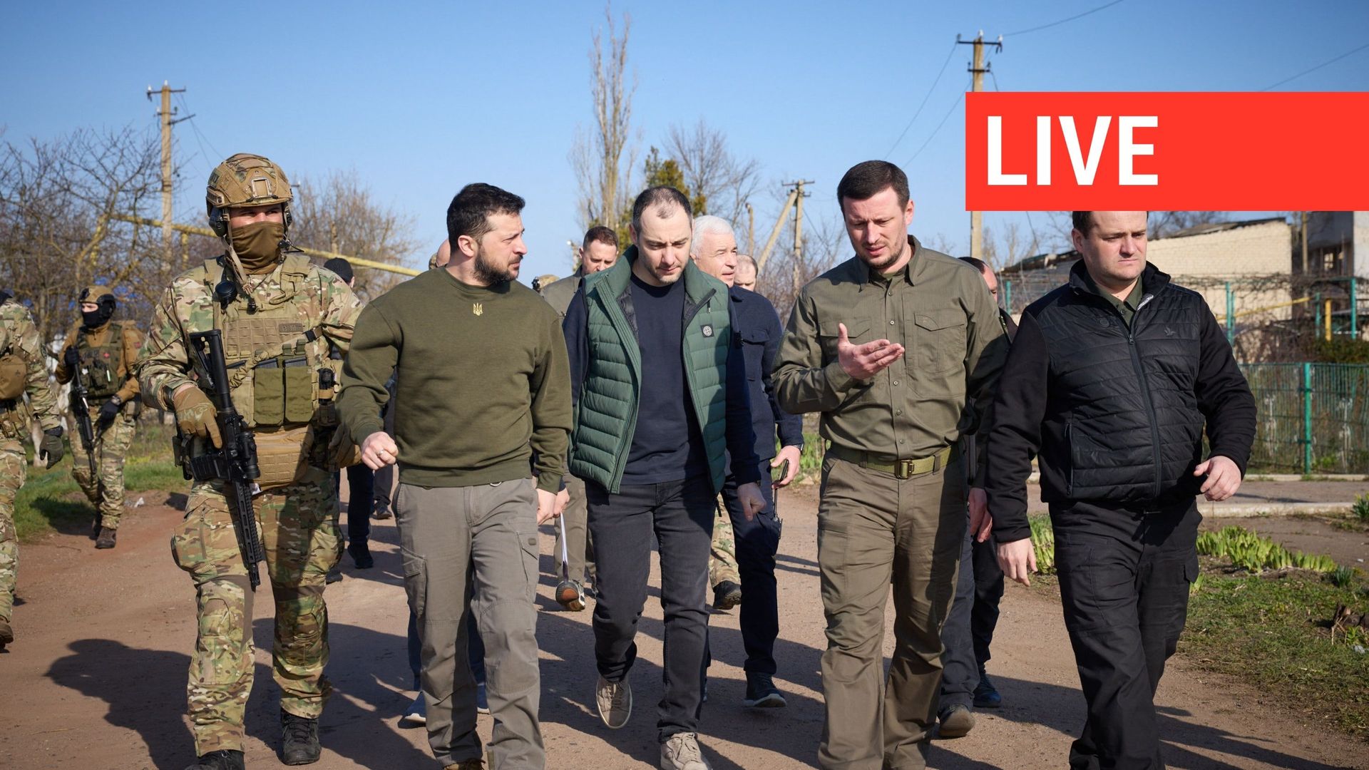 Live – War In Ukraine: Zelensky Near The Southern Front, The Army ...