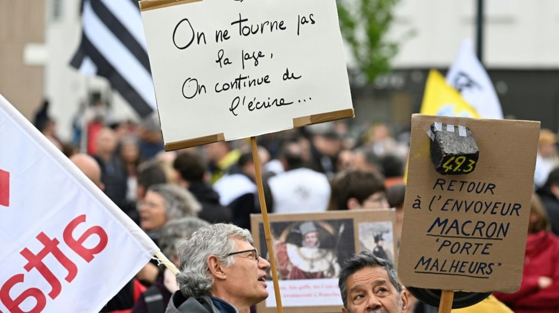 Manifestation à Rennes le 1er mai 2023
