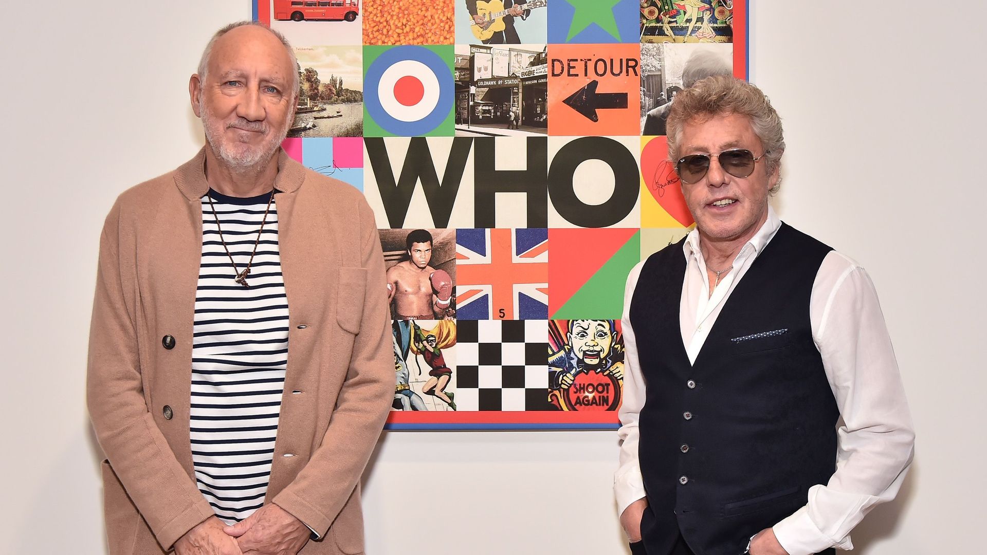 Pete Townshend et Roger Daltrey des Who