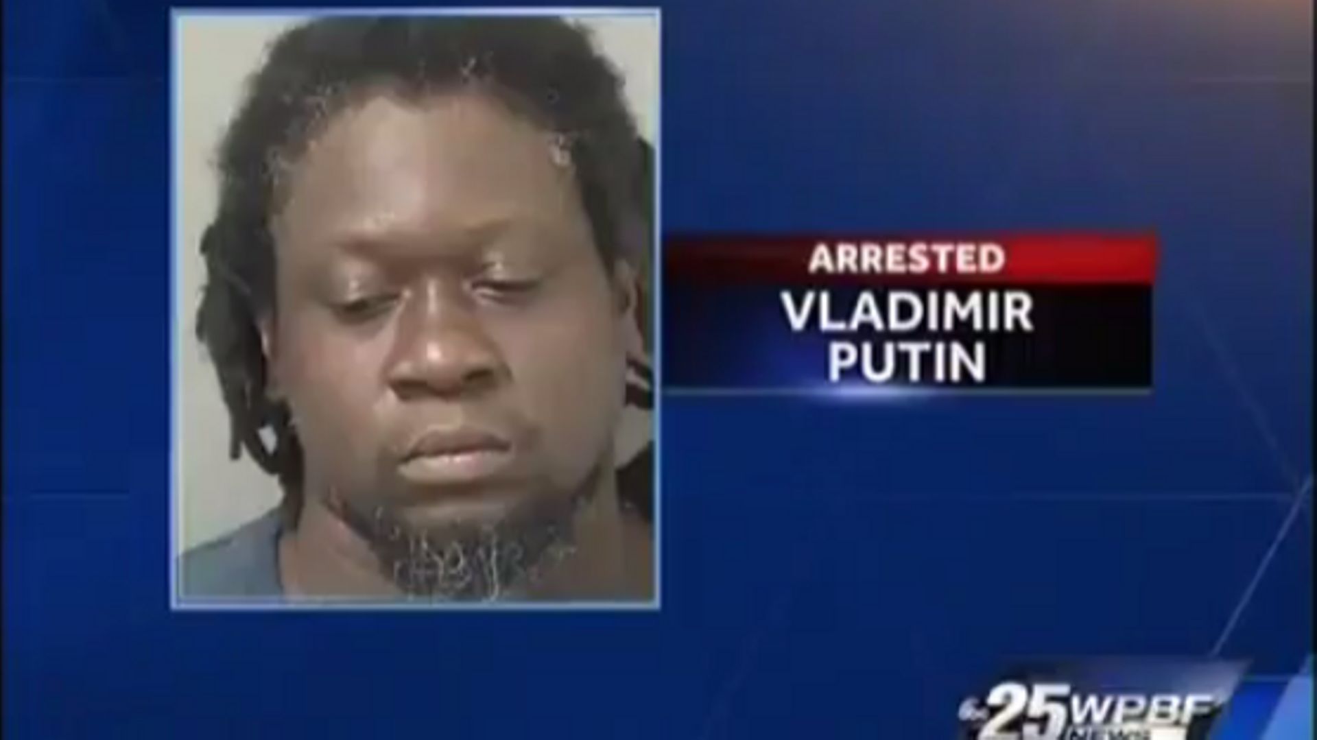 L'homonyme américain du président russe Vladimir Poutine