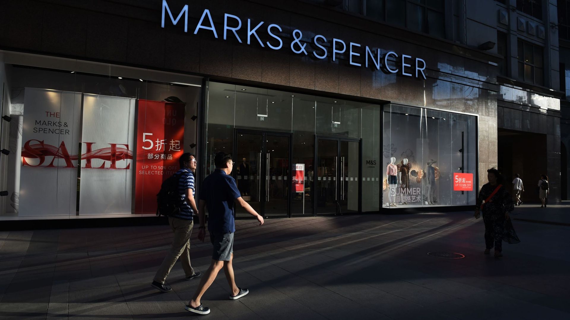 Marks & spencer quitte le top 100 des entreprises britanniques