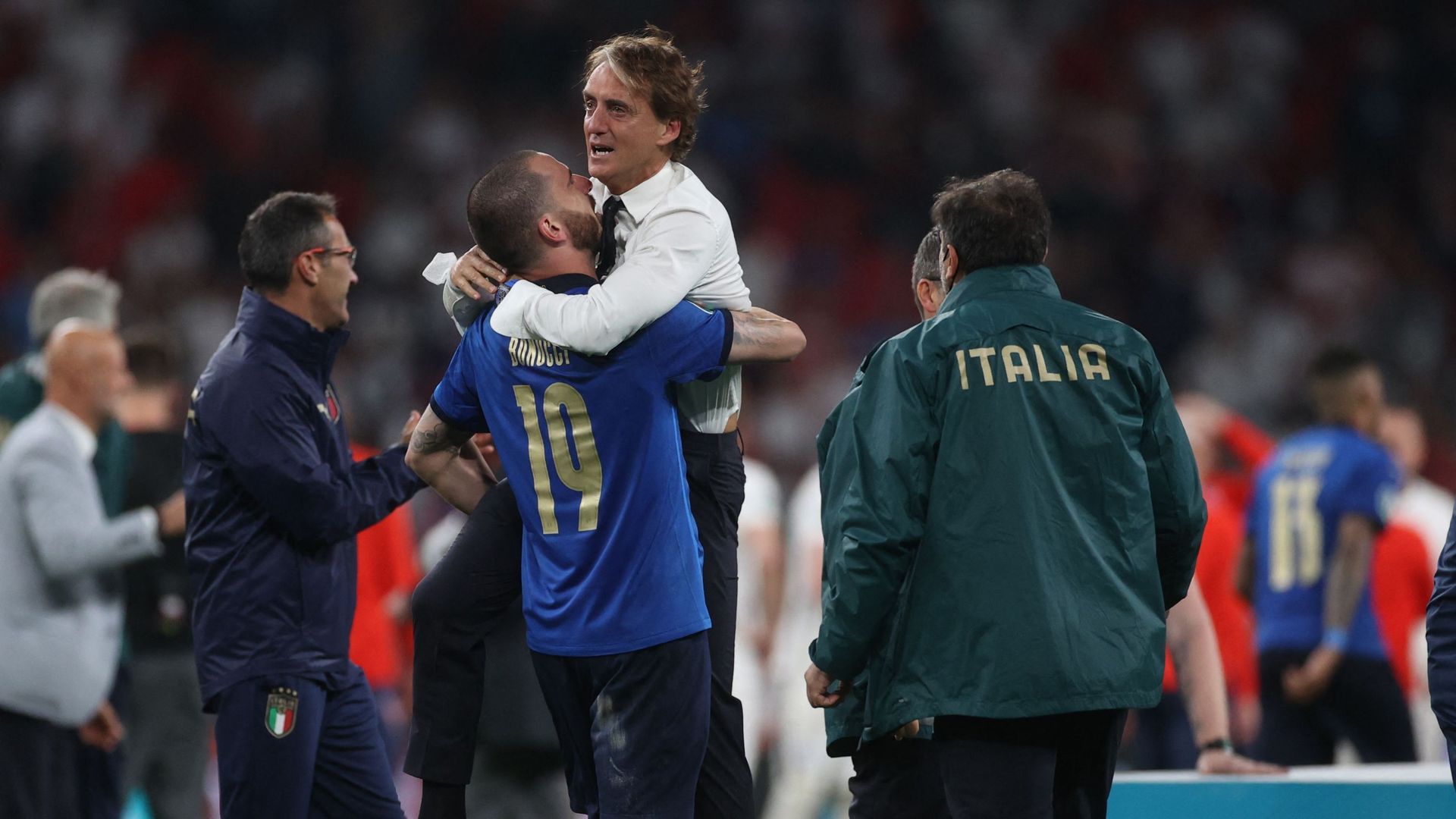 L'Italie de Roberto Mancini est devenue championne d'Europe en battant l'Angleterre aux tirs au but. Une victoire marquée de l'empreinte de Roberto Mancini.