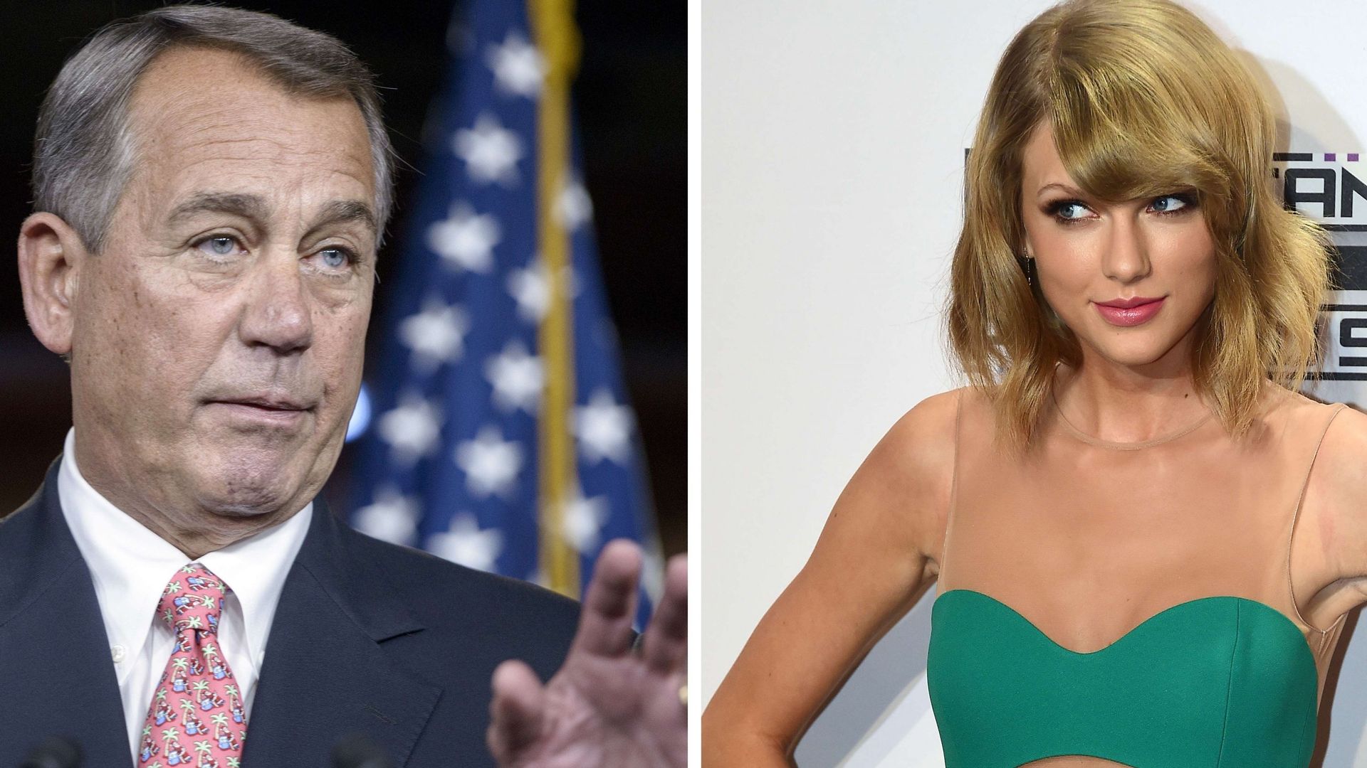 John Boehner et Taylor Swift