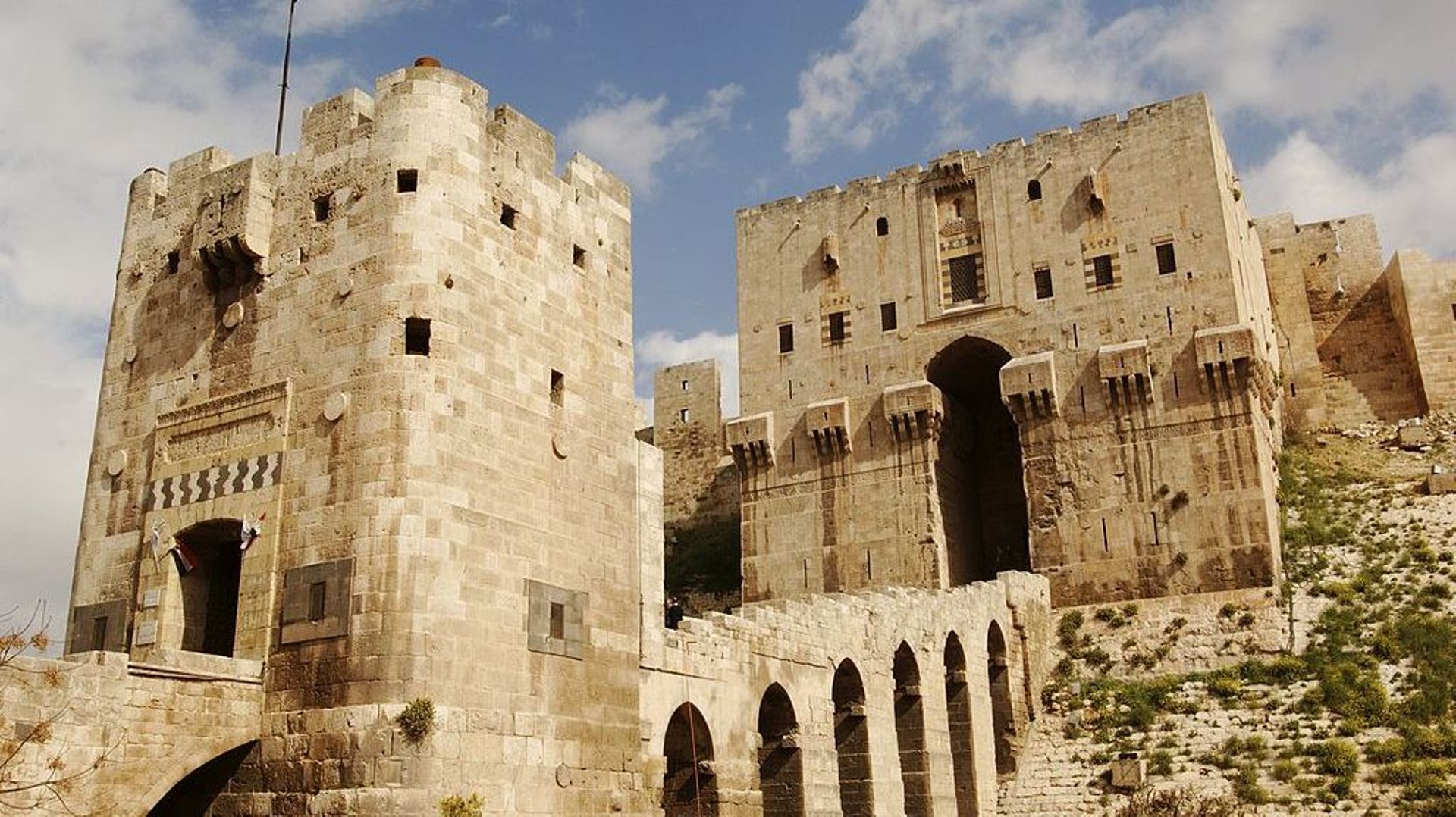 Syria, Aleppo, Citadel 