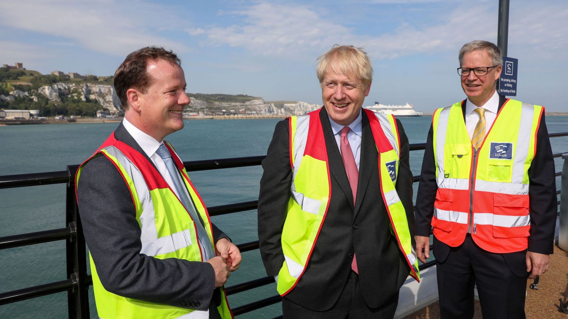 Charlie Elphicke (à g.), ici avec le Premier ministre Boris Johnson.