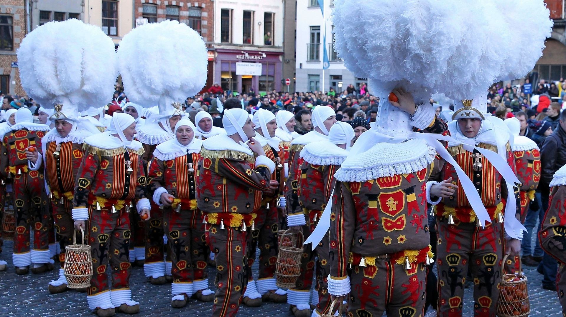 The Carnival of Binche in Belgium