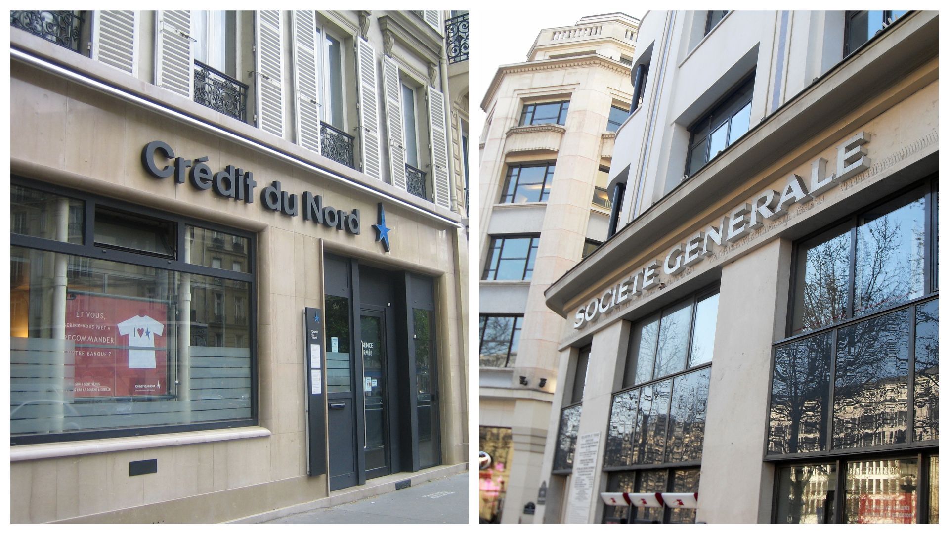France : la Société Générale et le Crédit du Nord fusionnent, 600 agences vont fermer
