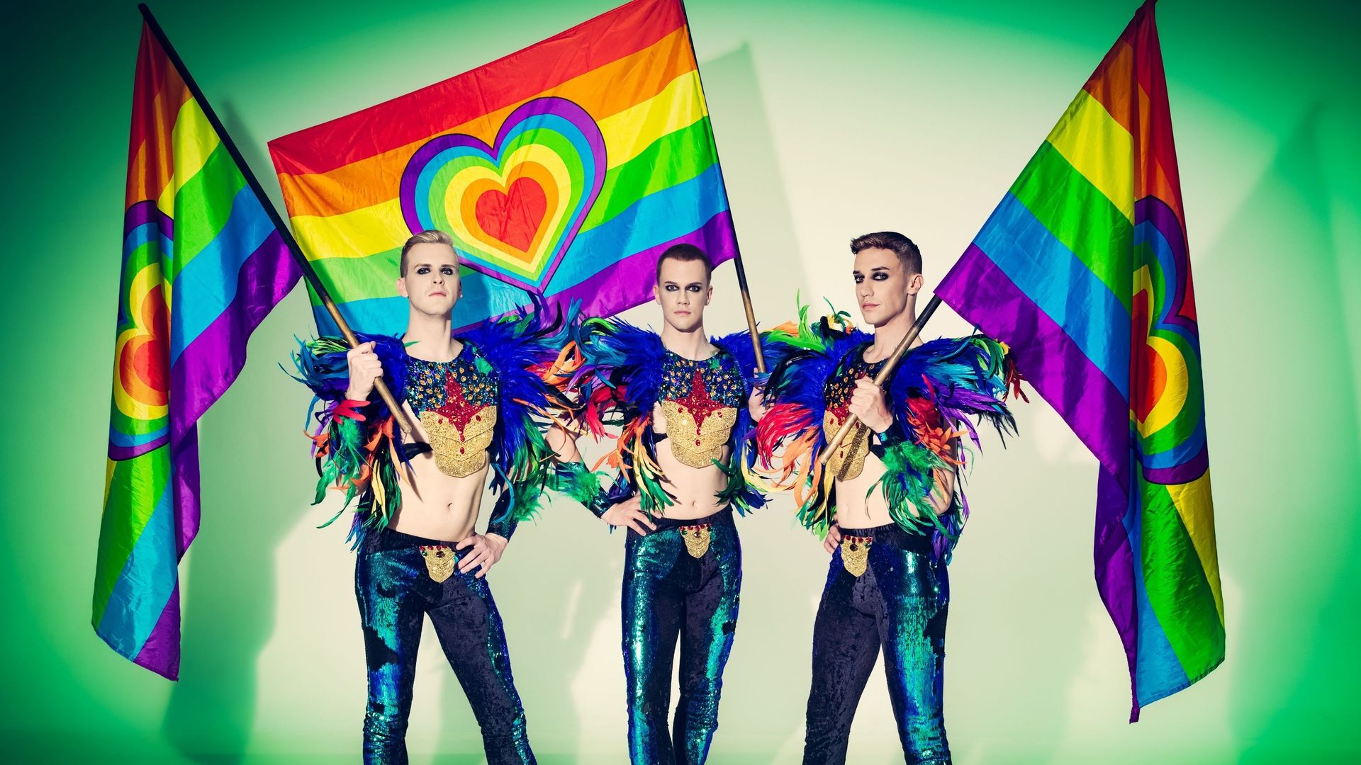 Les trois danseurs de Trinxx seront à la Brussels Pride
