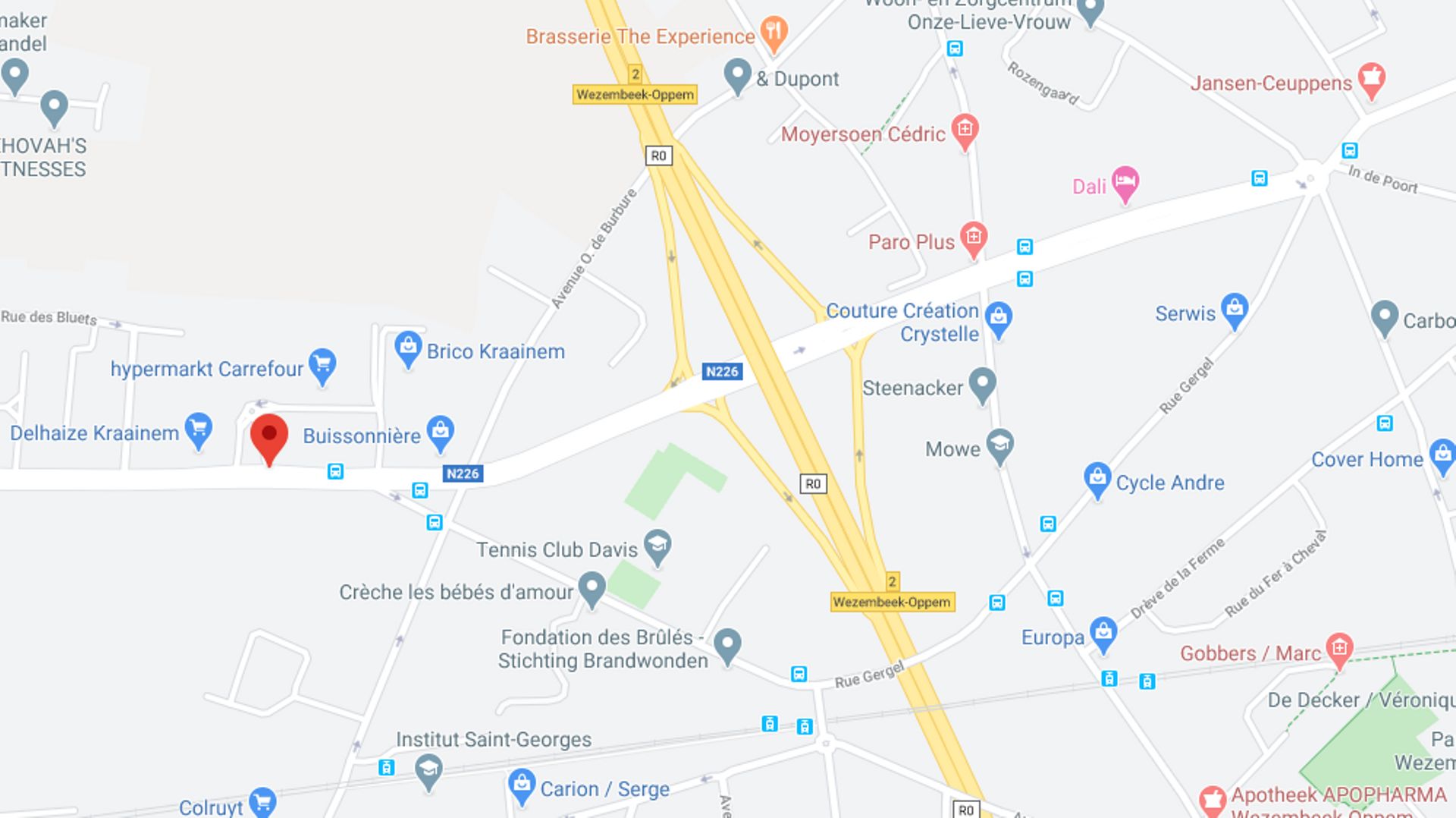 La boucle de connexion R0-E40 à Woluwe-Saint-Etienne sera fermée en soirée et la nuit 