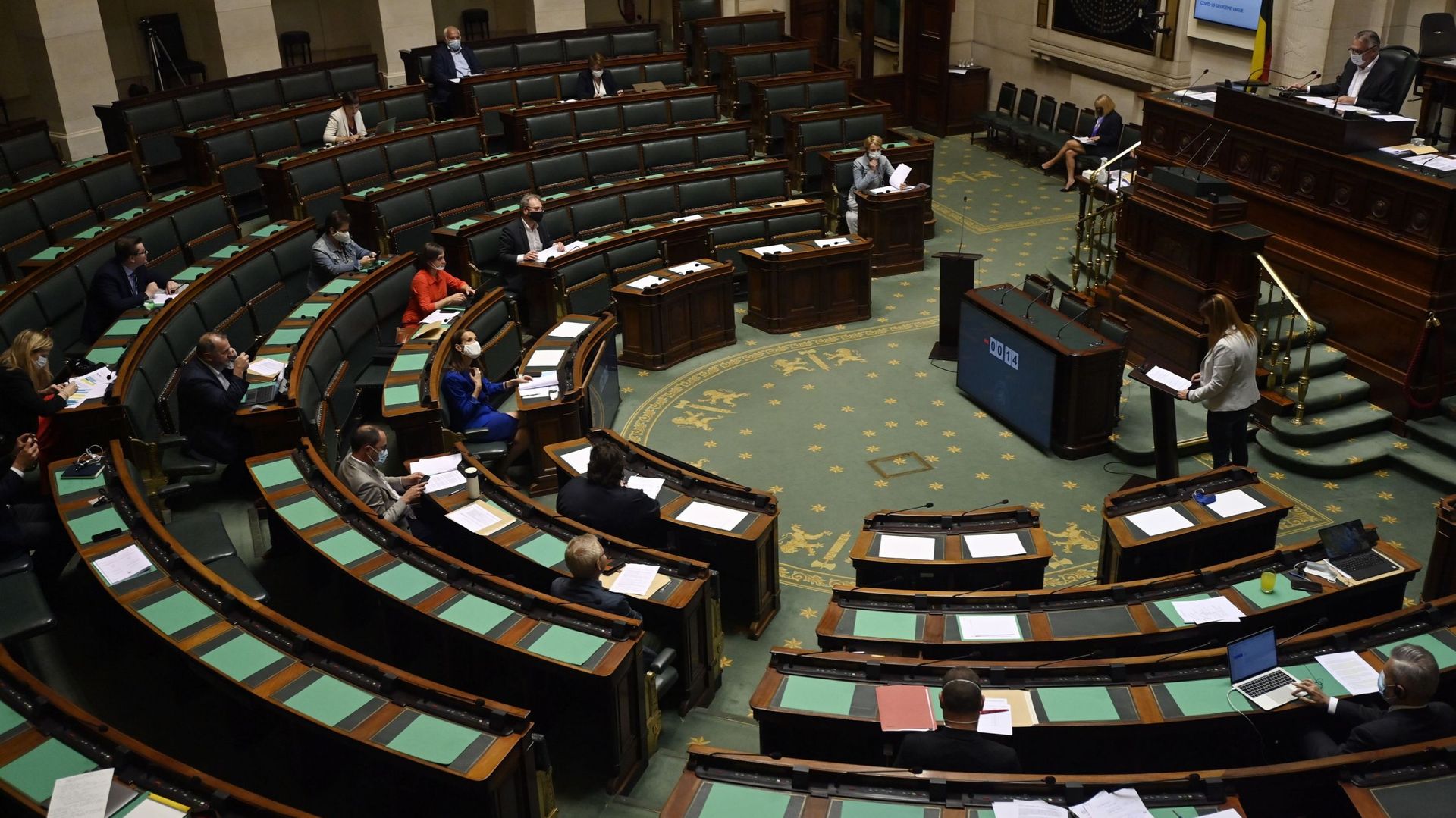 Prolongation du gouvernement Wilmès : suivez la séance plénière de la Chambre en direct à 14h15