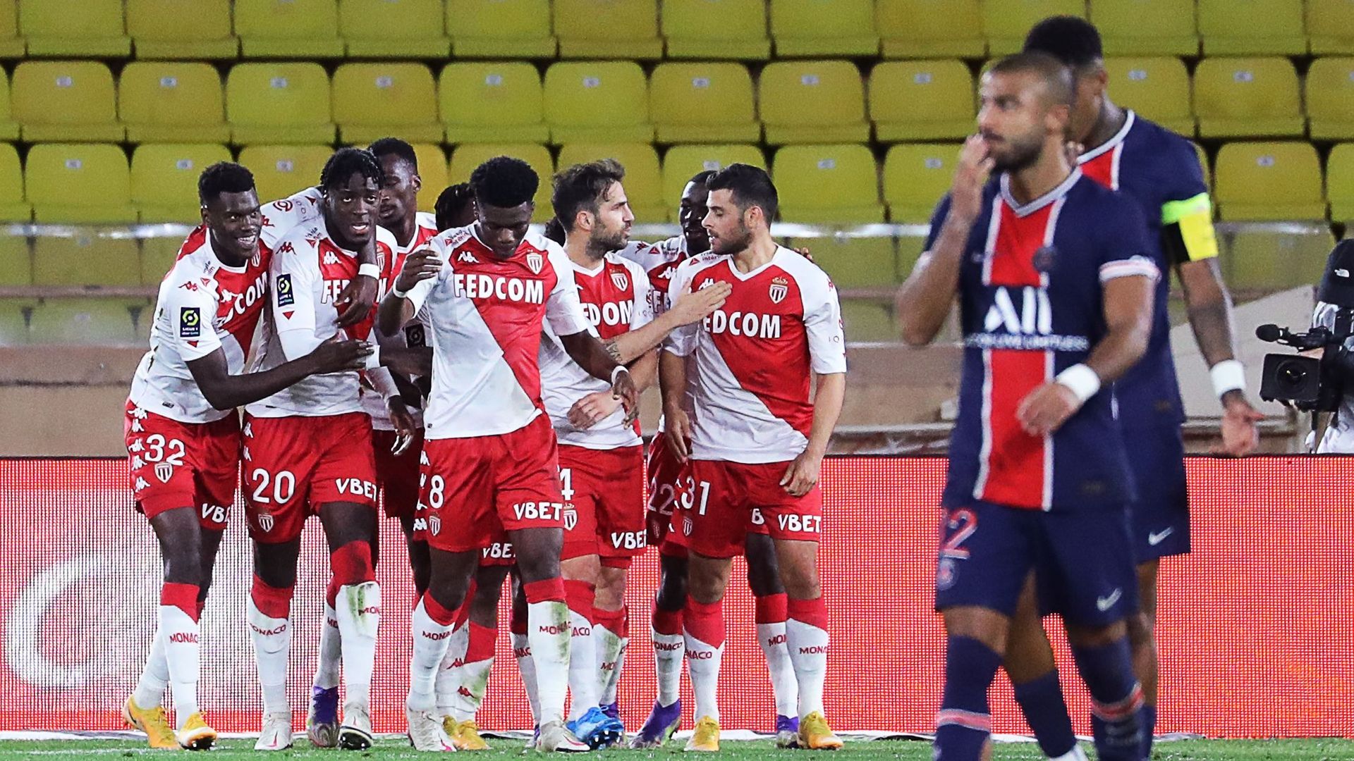 Monaco renverse le PSG, Rennes et Doku battus par Bordeaux