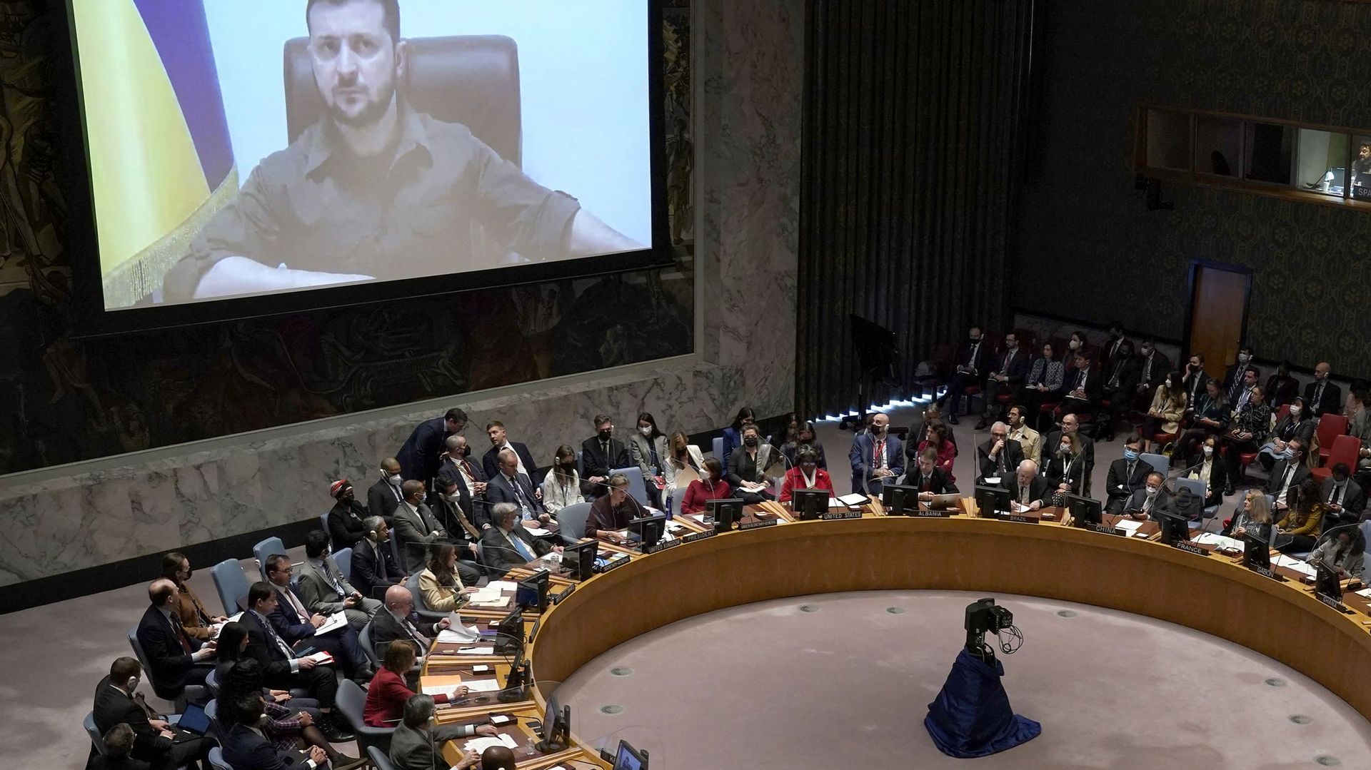 Le conseil de sécurité de l'ONU s'est tenu ce mardi 5 avril 2022.