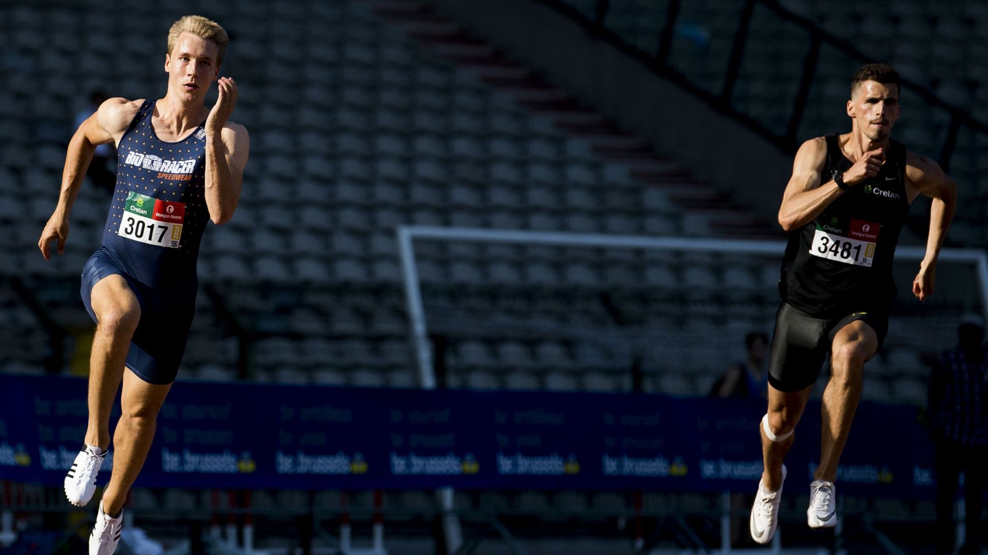 Jonathan Borlée (RCB) a pris ses repères dimanche au Brussels Grand Prix sur 100 et 200 mètres en vue des championnats nationaux qui se dérouleront les 15 et 16 août au Stade Roi Baudouin. 