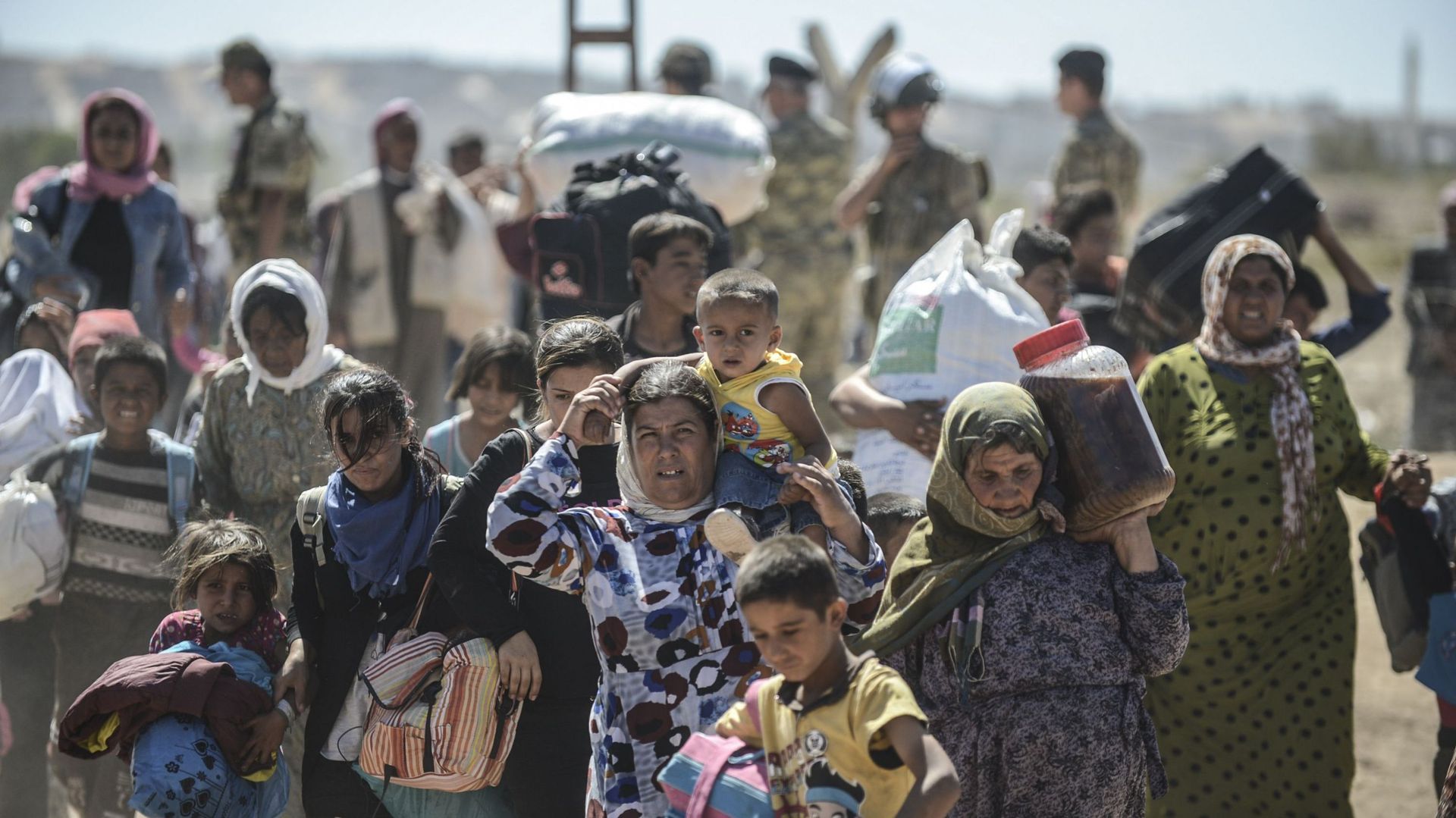 70 000 Kurdes de Syrie se réfugient en Turquie pour échapper à l'"EI"