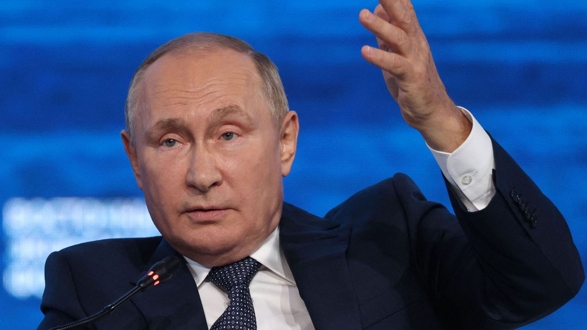 Vladimir Poutine à Vladivostok, ce 7 septembre 2022.