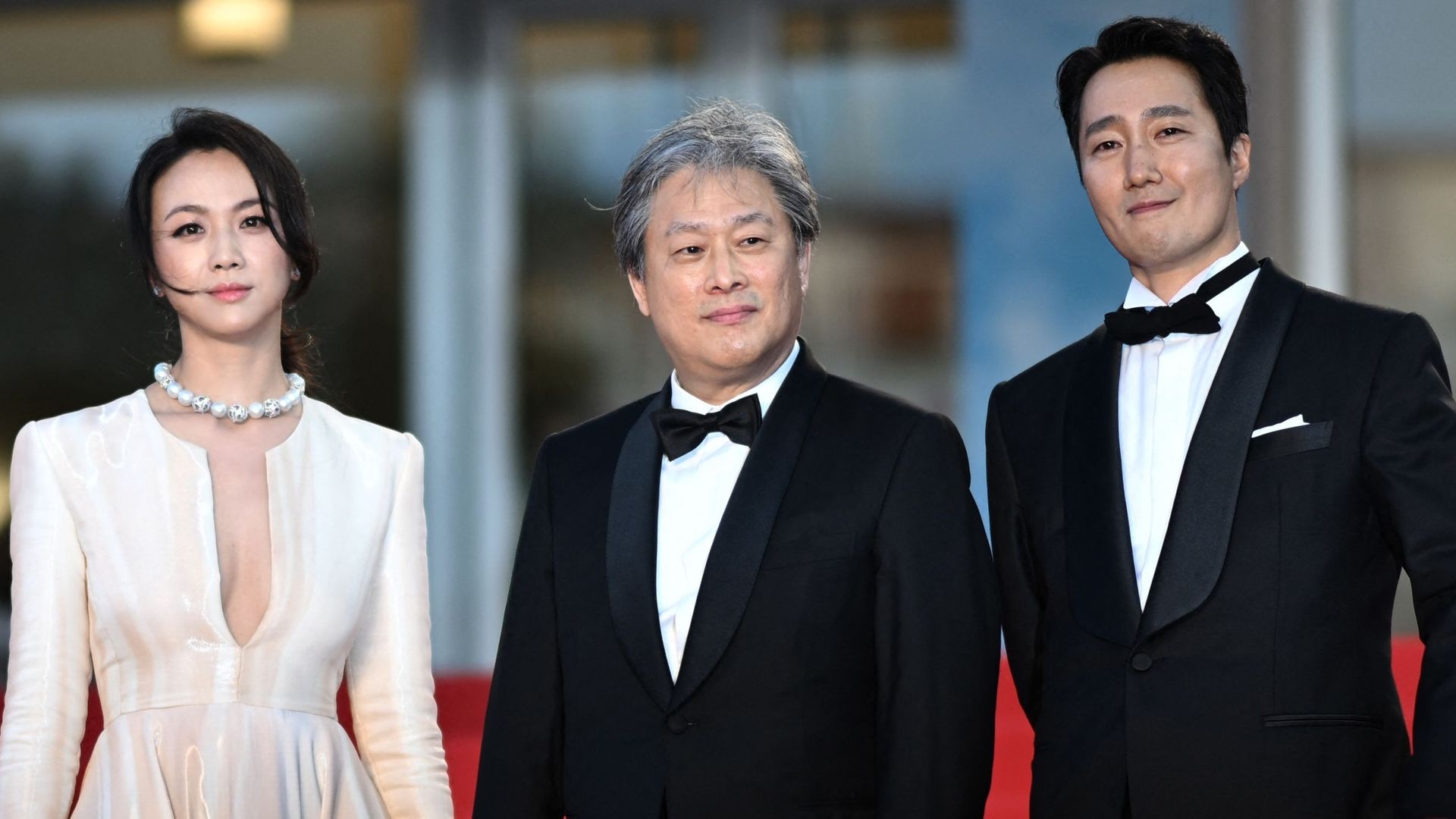 L’actrice Tang Wei, le réalisateur et scénariste Park Chan-Wook et l’acteur Park Hae-Il