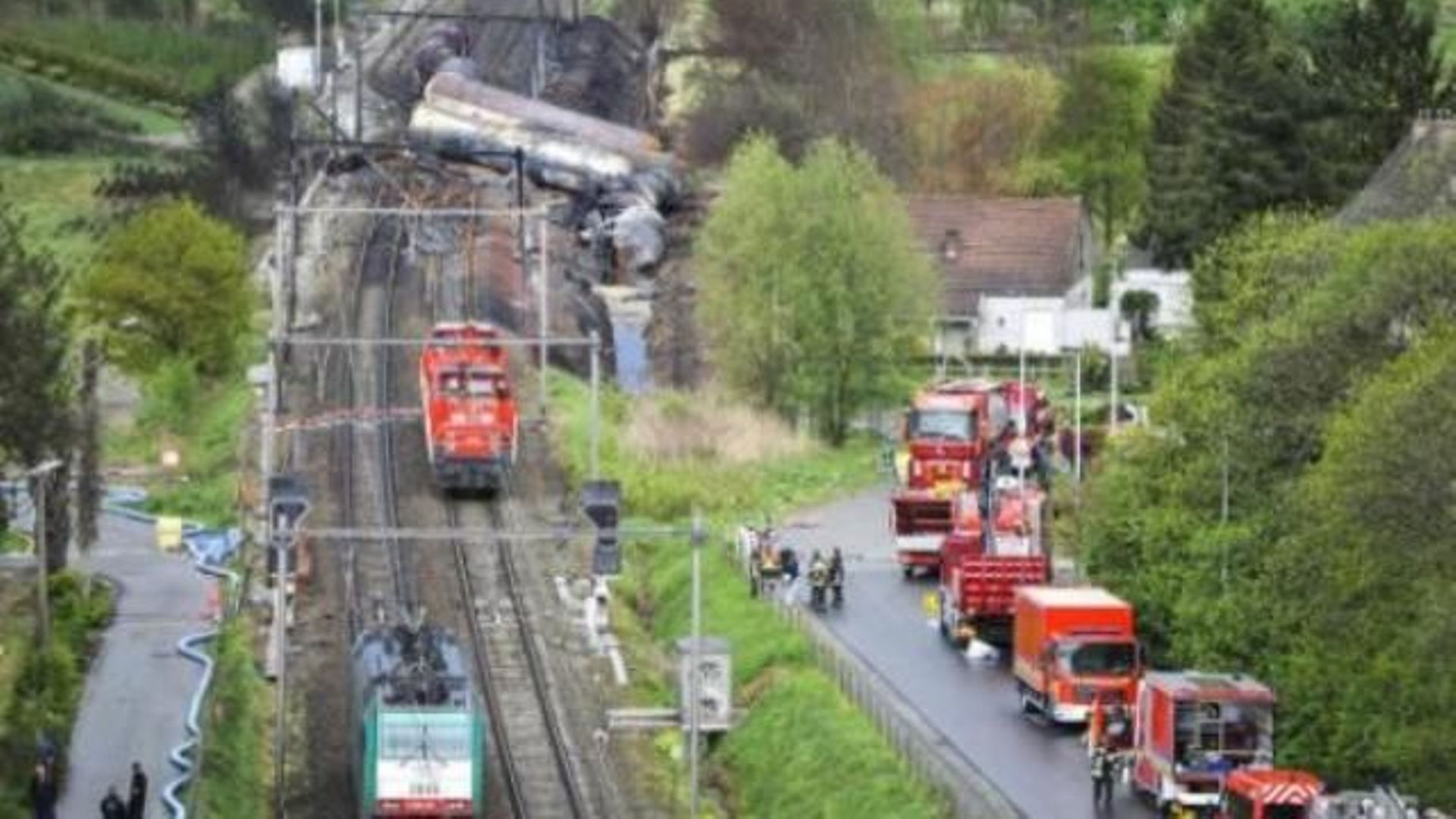 Accident de train à Schellebelle - tous les blessés ont quitté l'hôpital