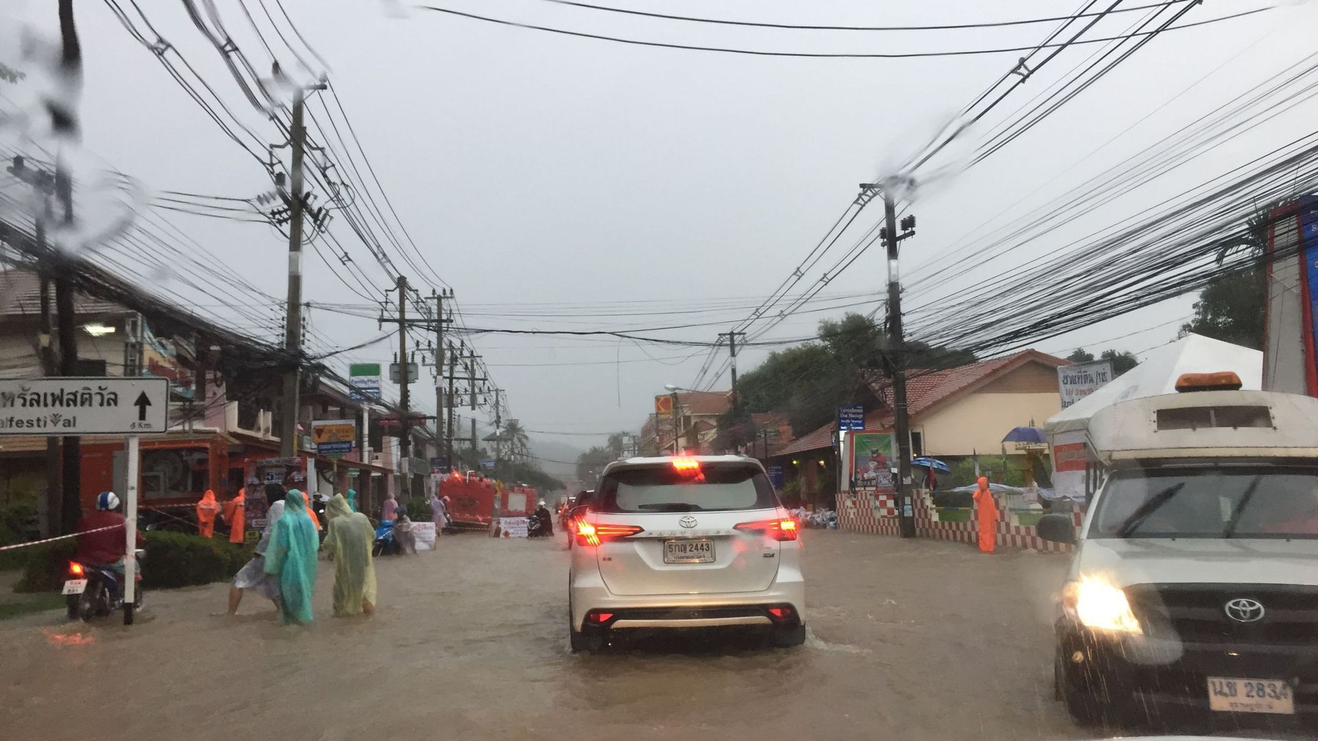 Thaïlande: Koh Samui sous eaux, en dehors de la saison des pluies (photos)