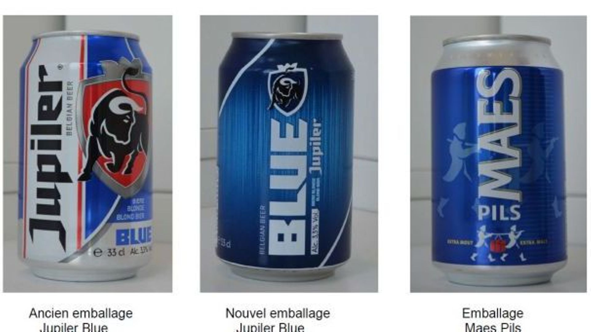 Une bière bleue? Comparez... 