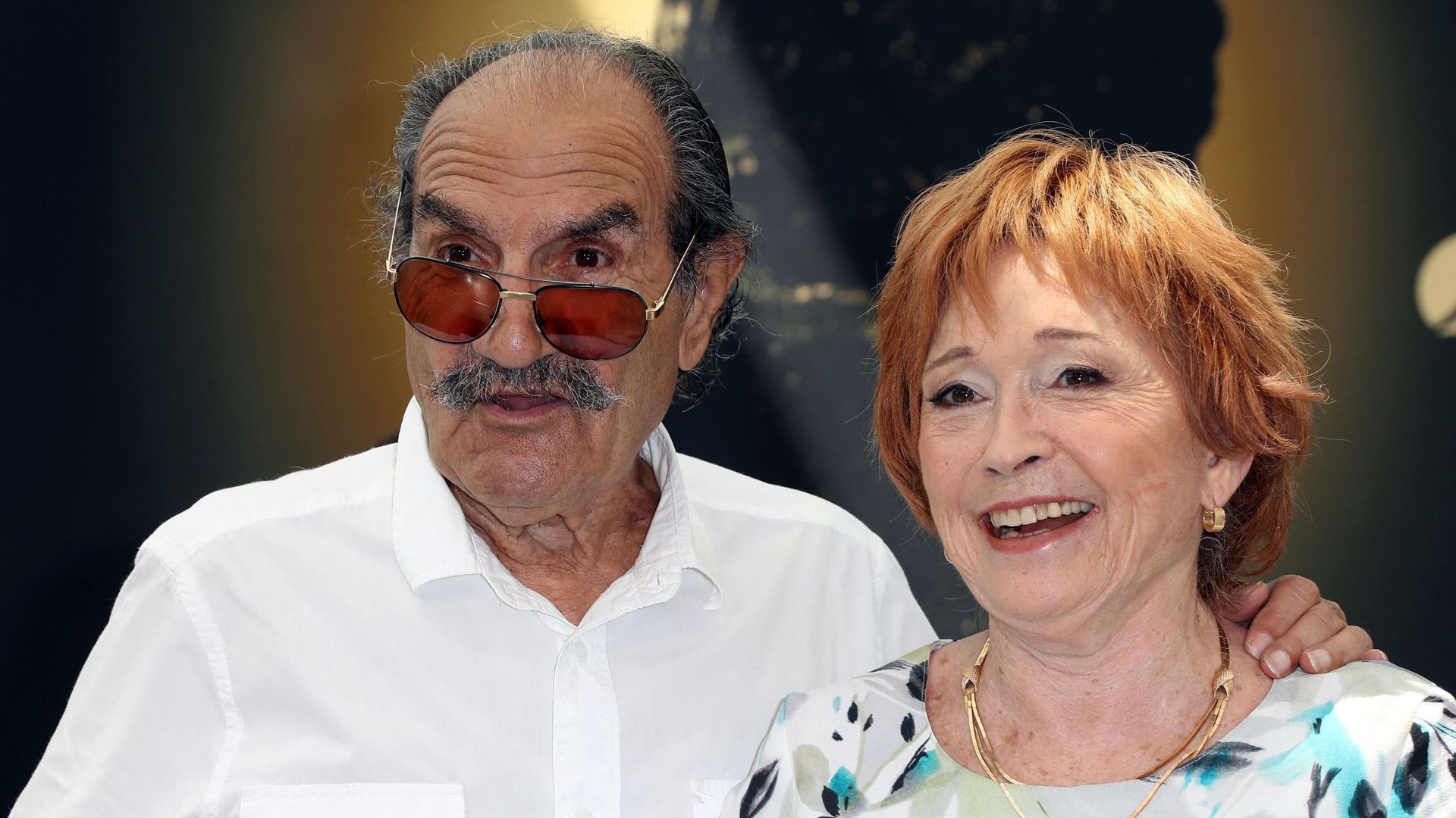 Marion Game et Gérard Hernandez, couple télévisé pour la série "Scènes de ménage"